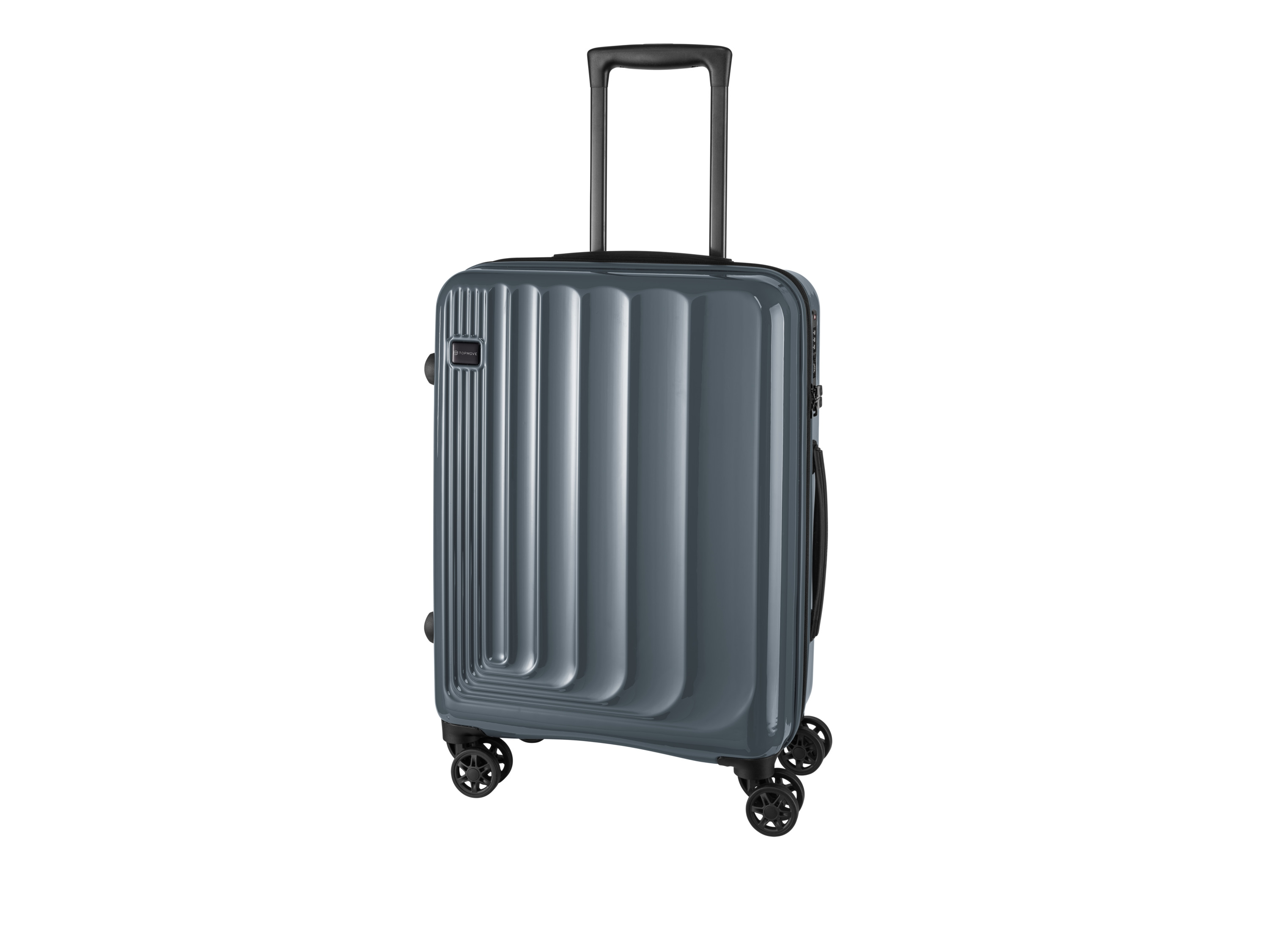 Topmove Walizka podróżna na kółkach, twarda, 30 l