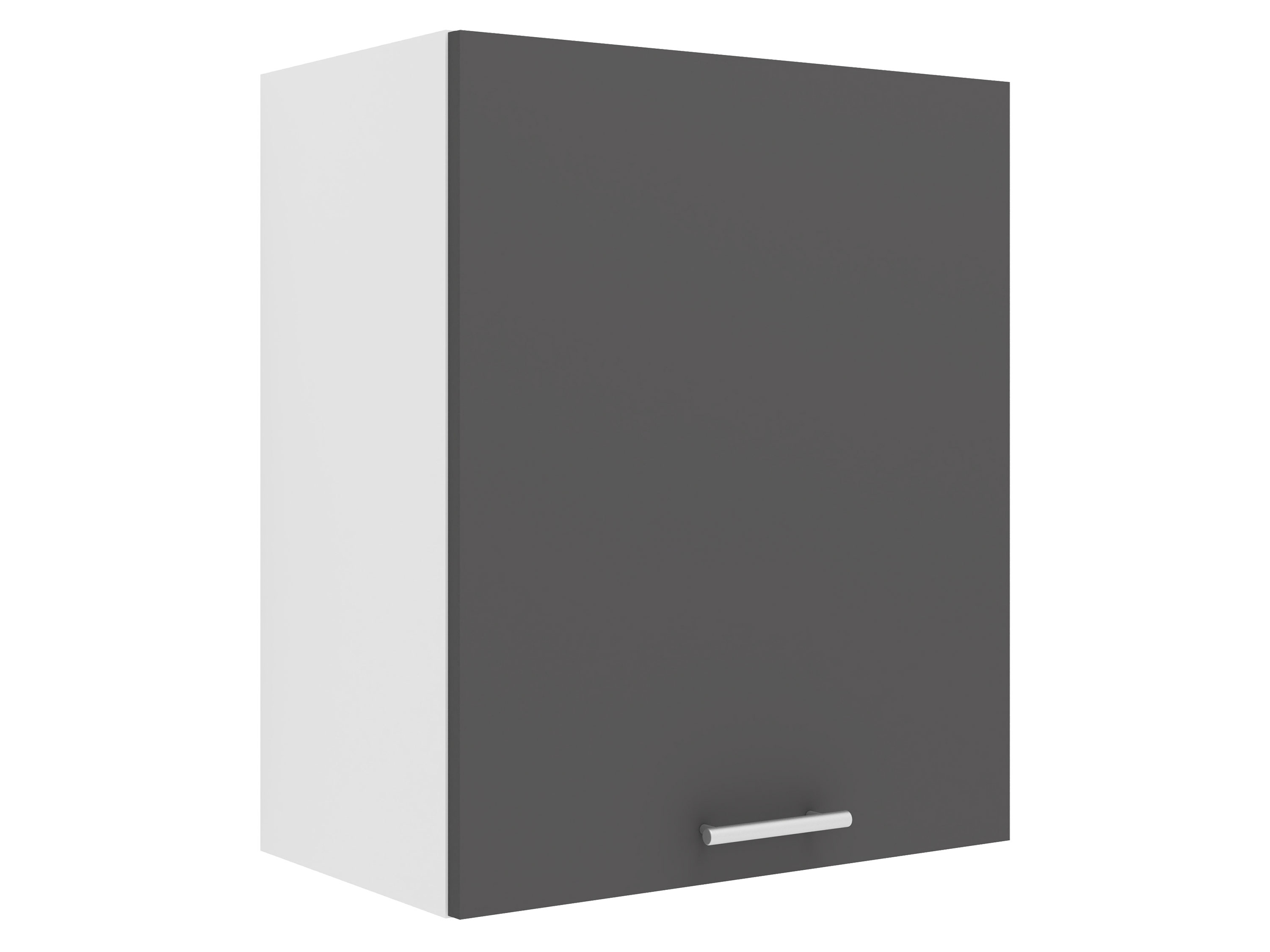 VCM Szafka wisząca Esilo Wisząca szafka, Biały/ antracyt, Front 50 cm