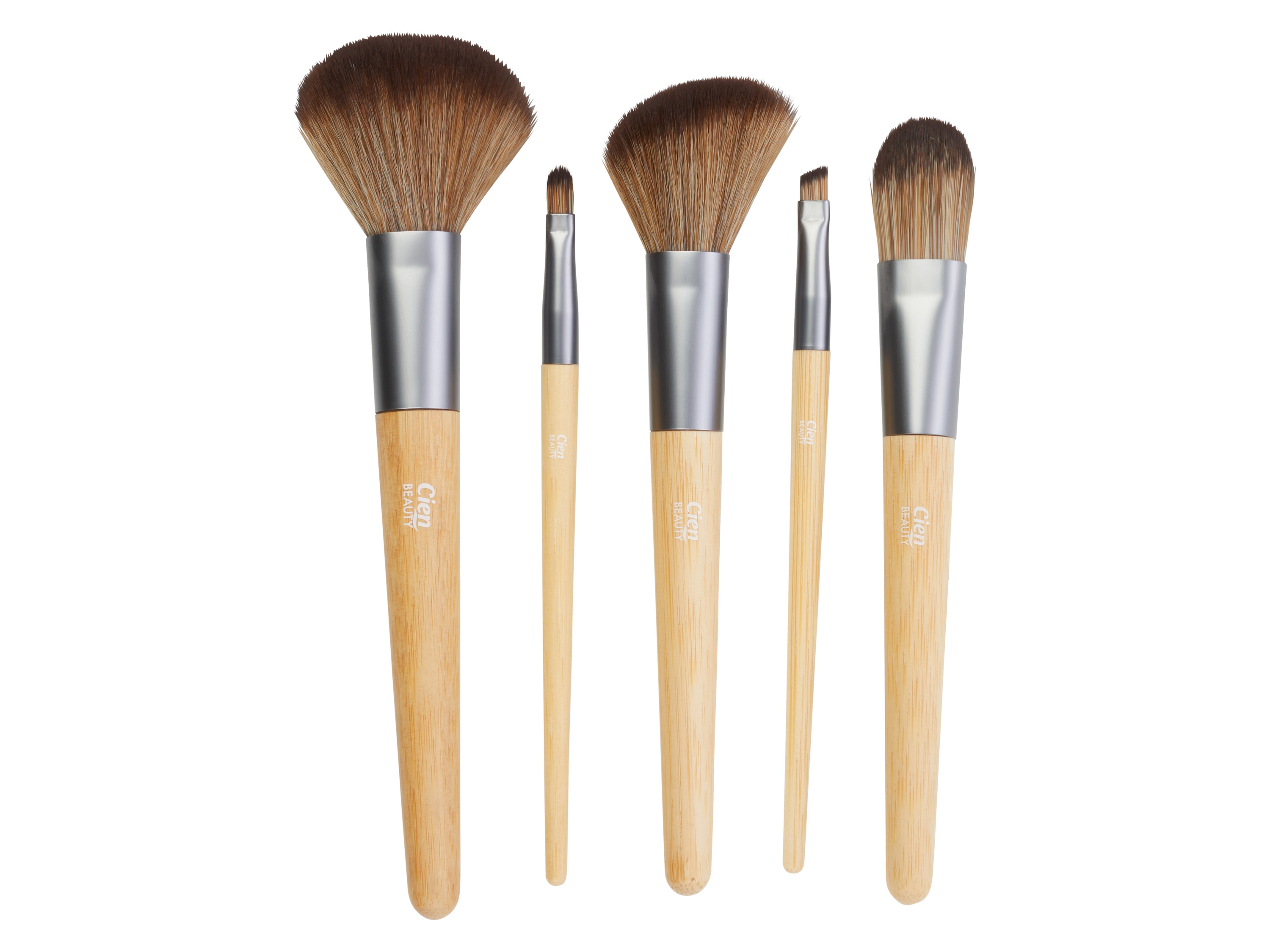 Cien Beauty Zestaw 5 lub 6 pędzli do makijażu Zestaw 5 pędzli do makijażu