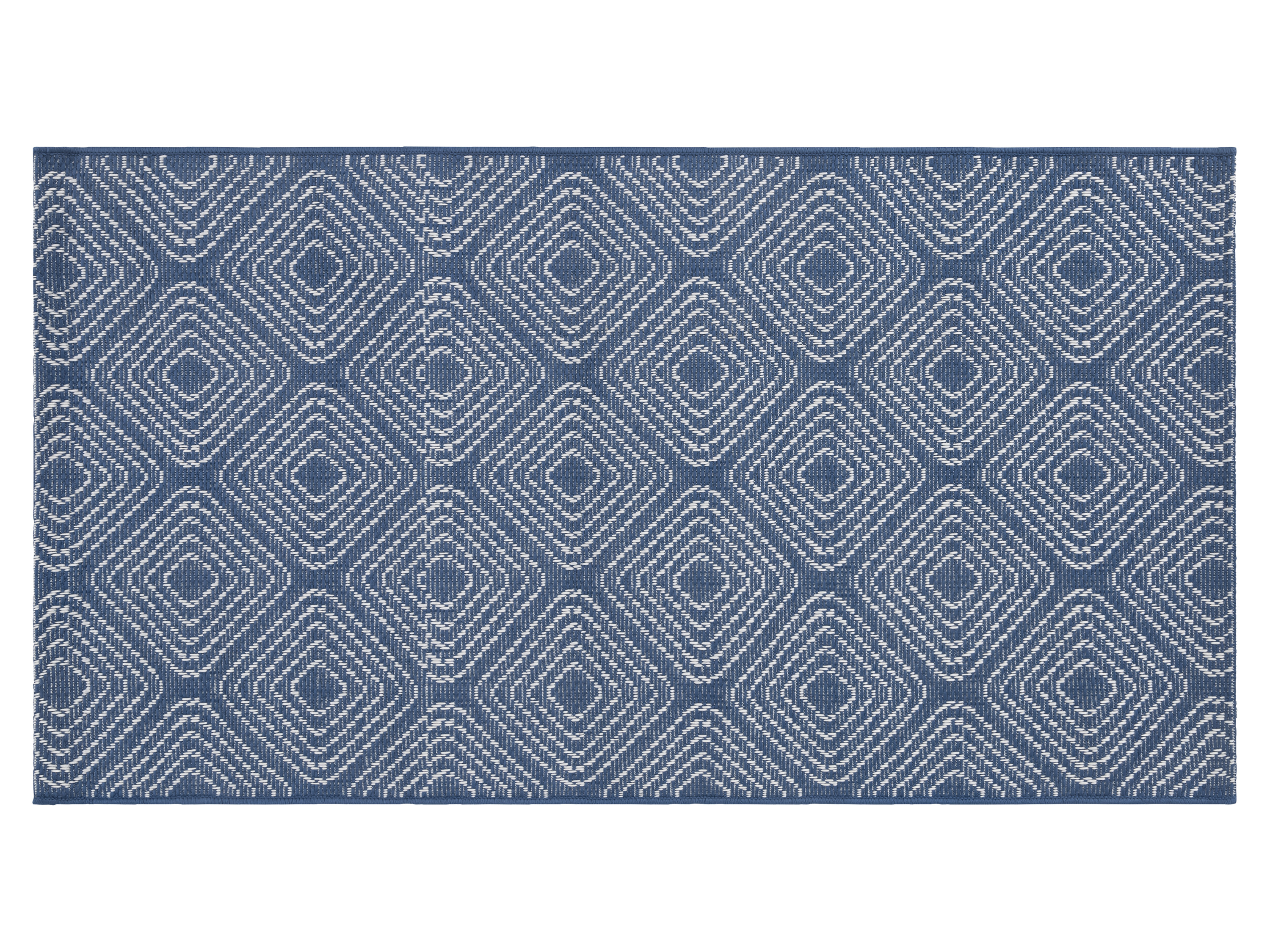 Livarno home Dywan zewnętrzny, 80 x 150 cm Niebieski