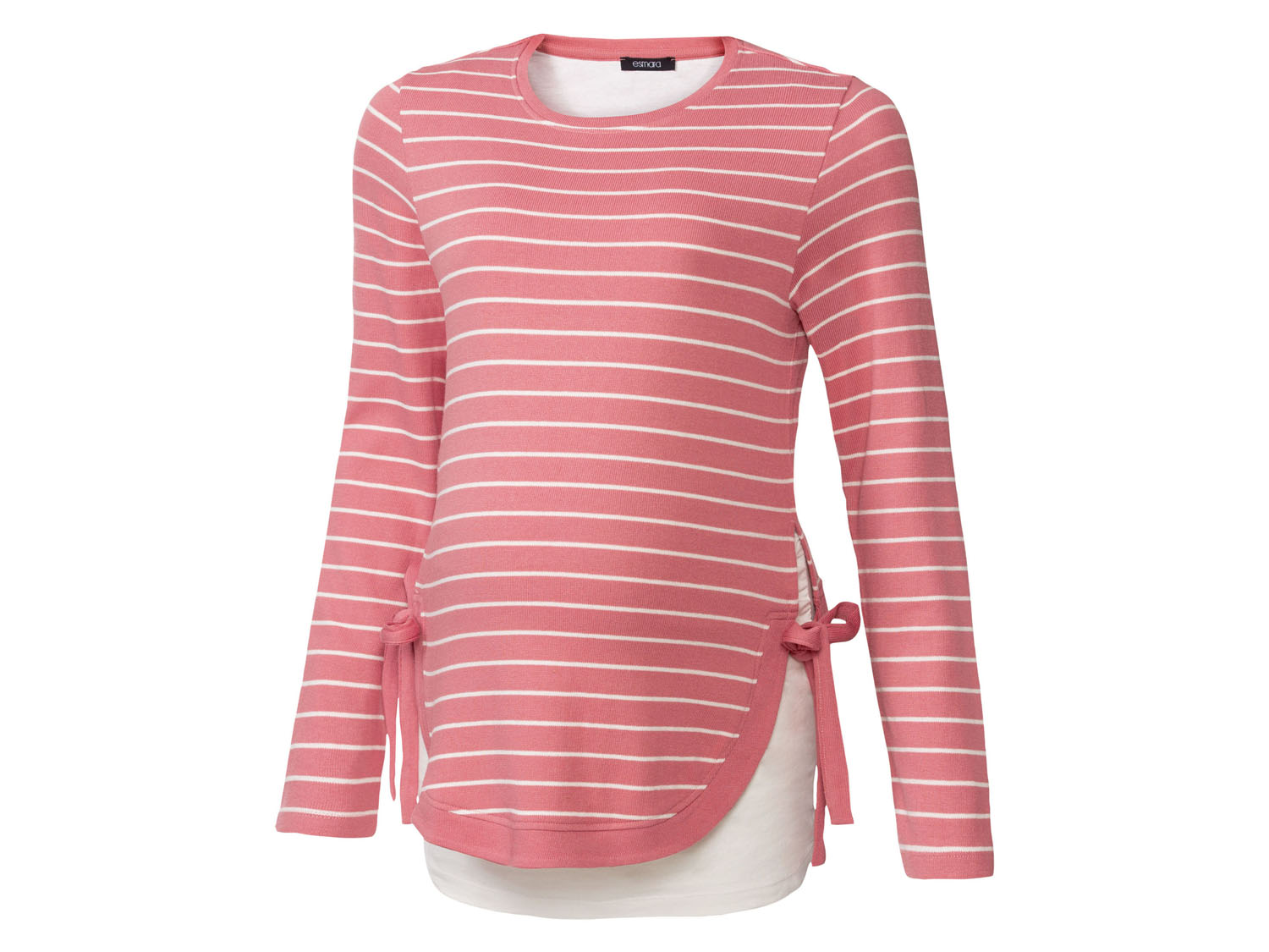 esmara Sweter ciążowy damski z bawełną Xl48/50, W paski