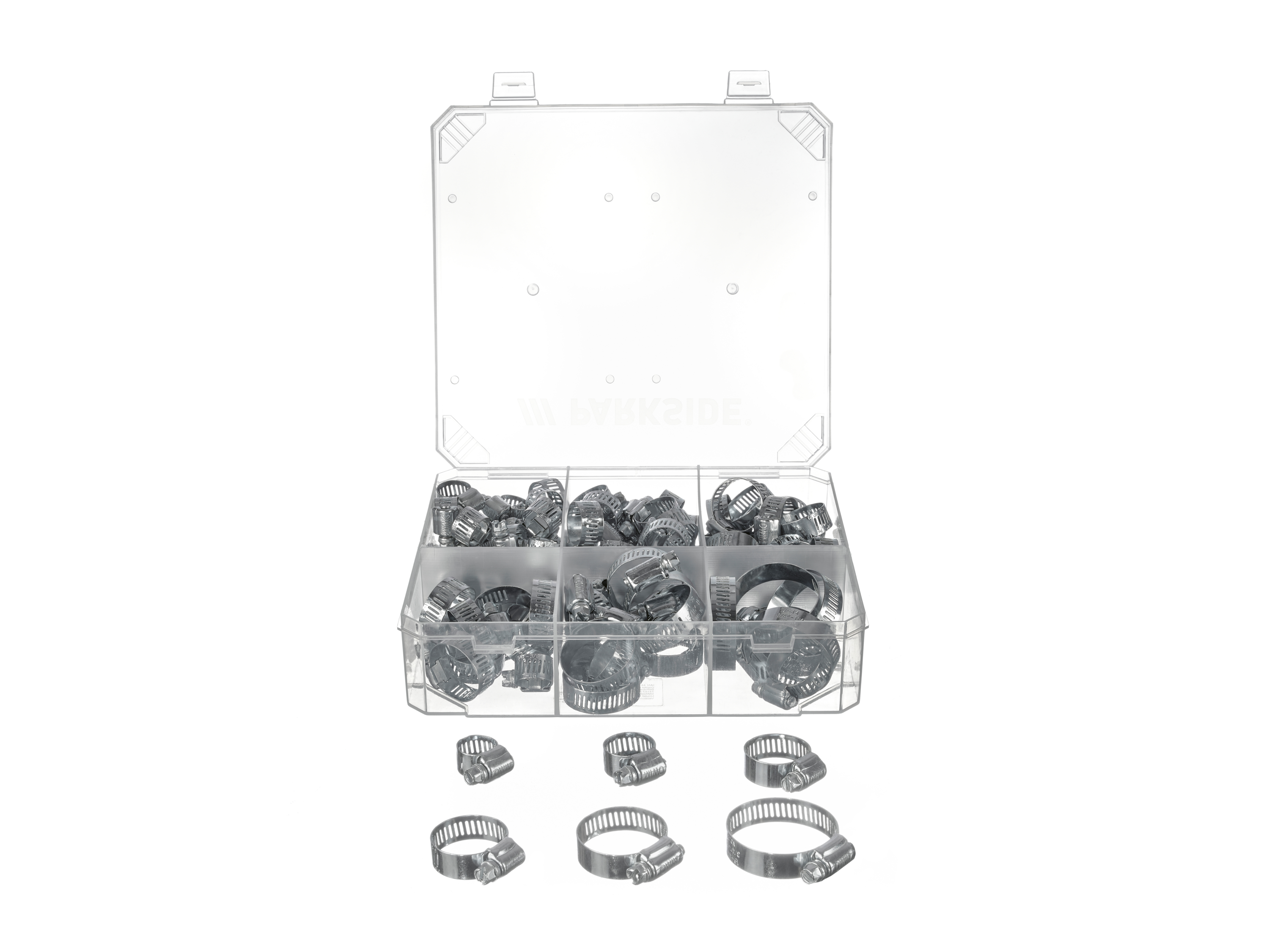 Parkside Akcesoria warsztatowe drobne Zestaw opasek zaciskowych