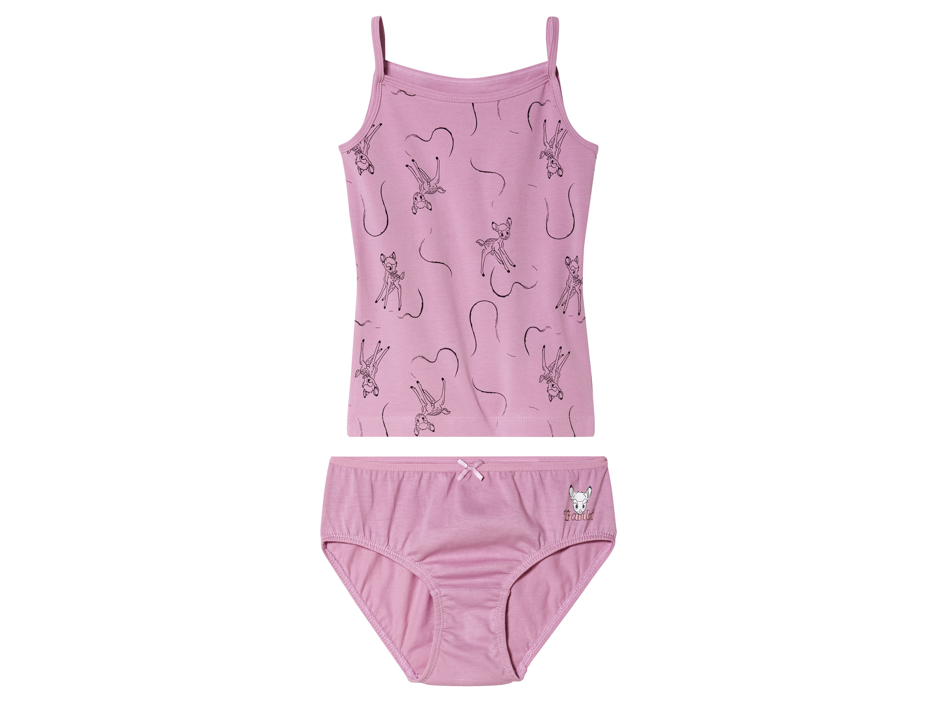 Zestaw bielizny dziecięcej, 2 elementy Bambi, 98/104