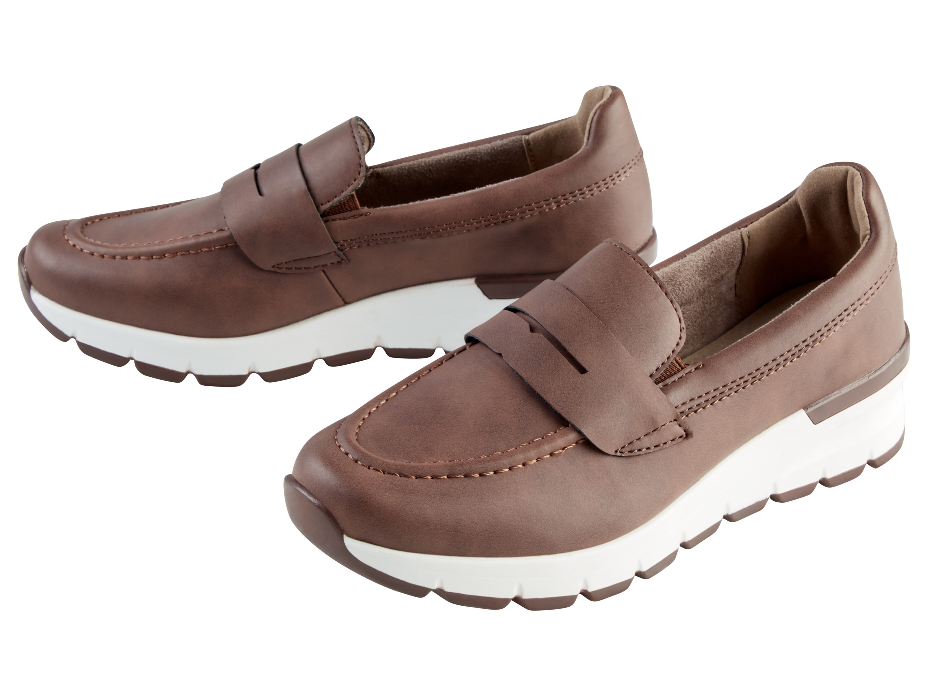 Buty damskie skórzane 36, Brązowy