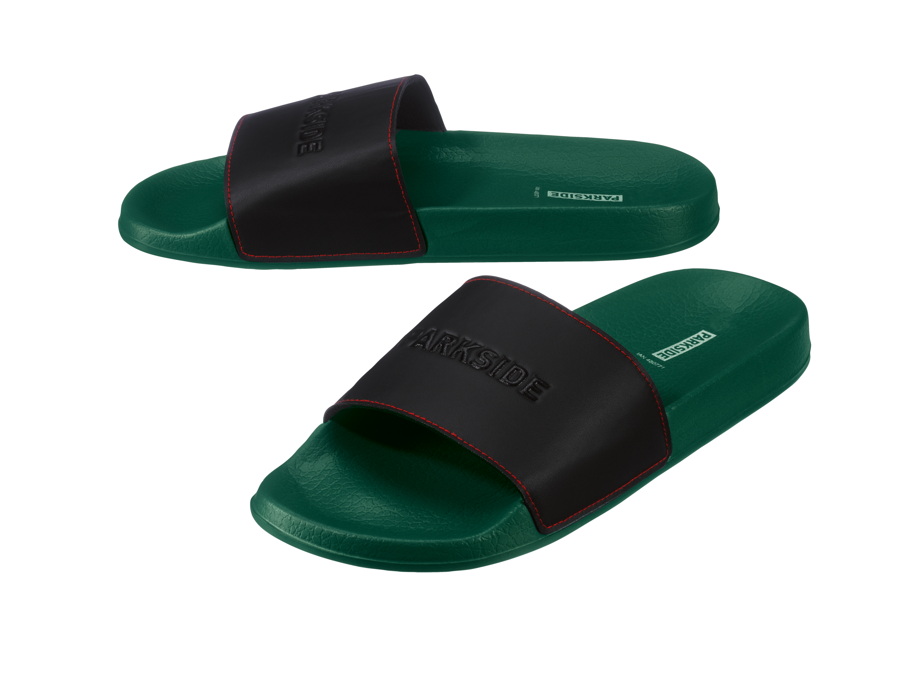 Parkside Klapki kąpielowe męskie Zielony, 42