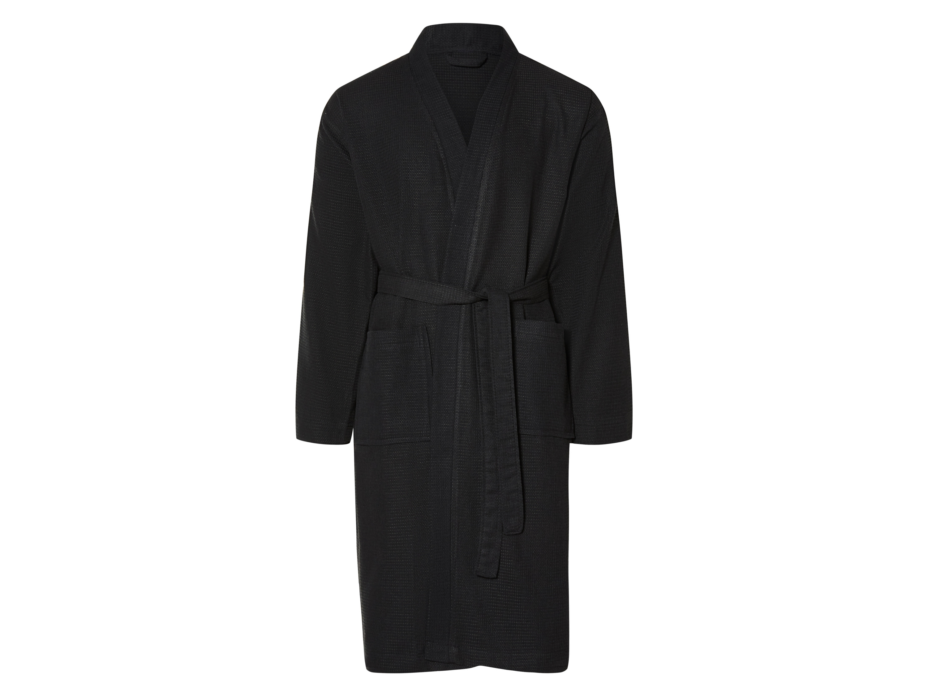 Livarno home Szlafrok unisex Czarny, L