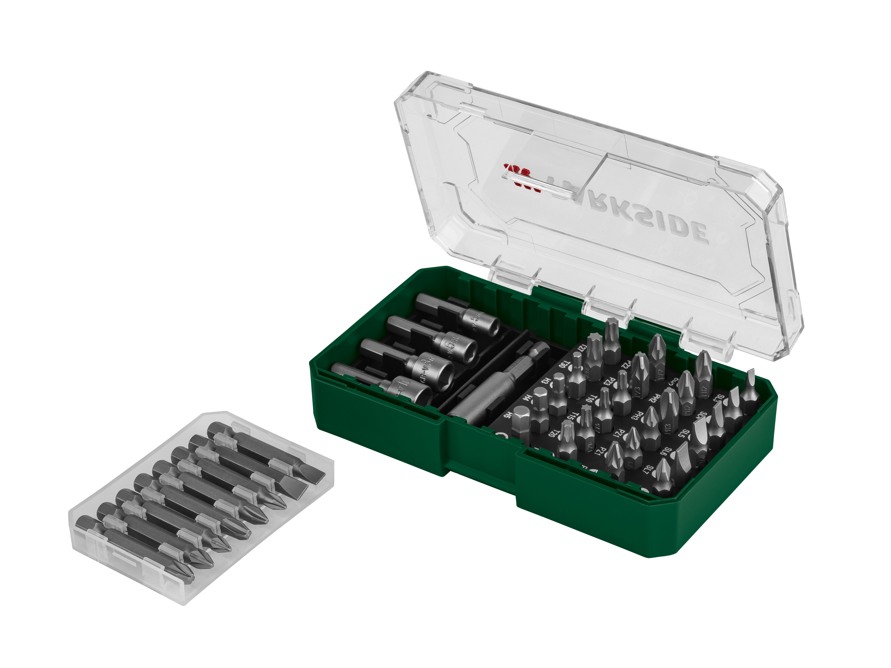 Parkside Zestaw wierteł lub bitów Zestaw bitów wkrętakowych, 37 sztuk