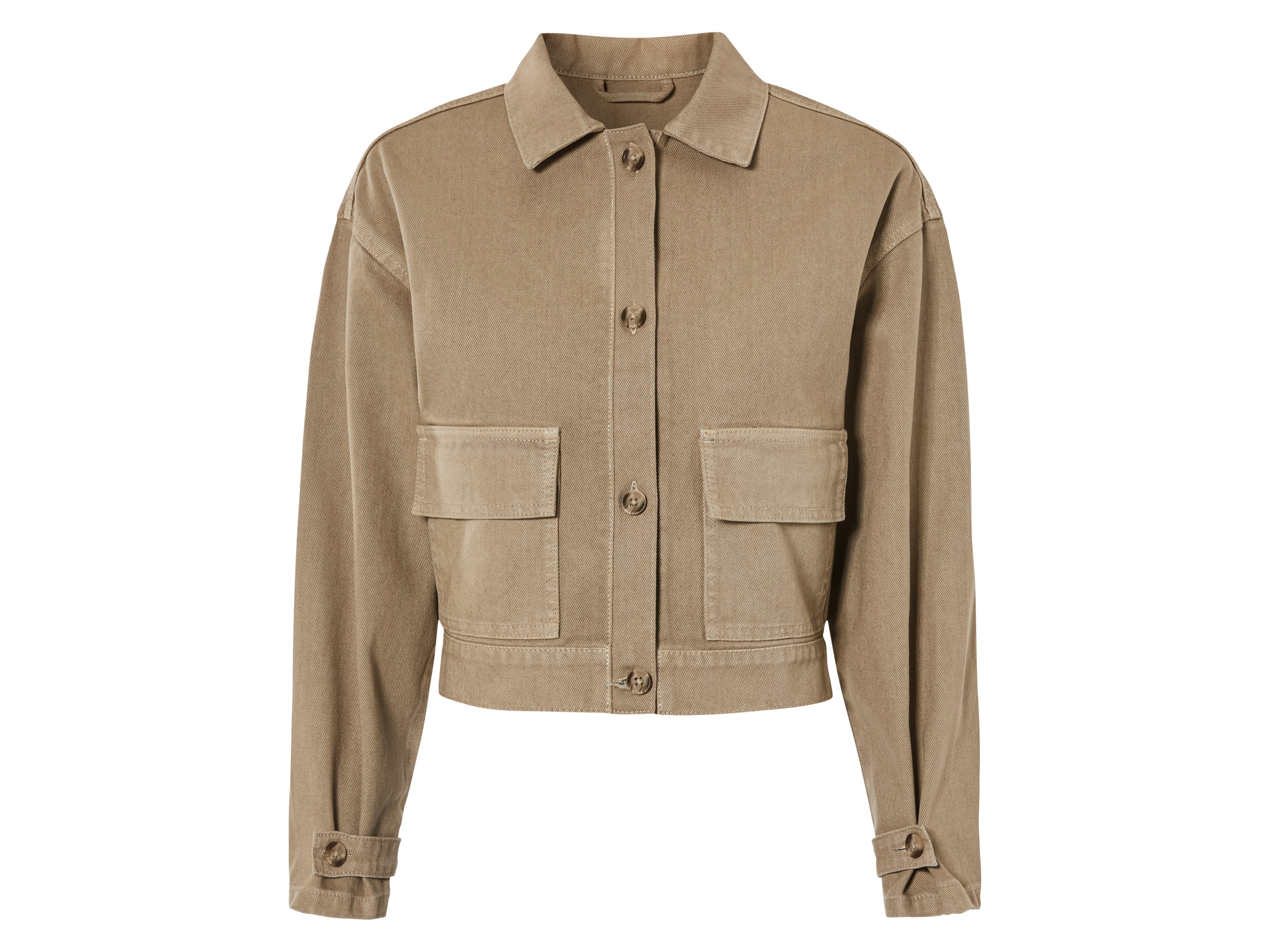 esmara Kurtka damska w stylu utility Beżowy, M40/42