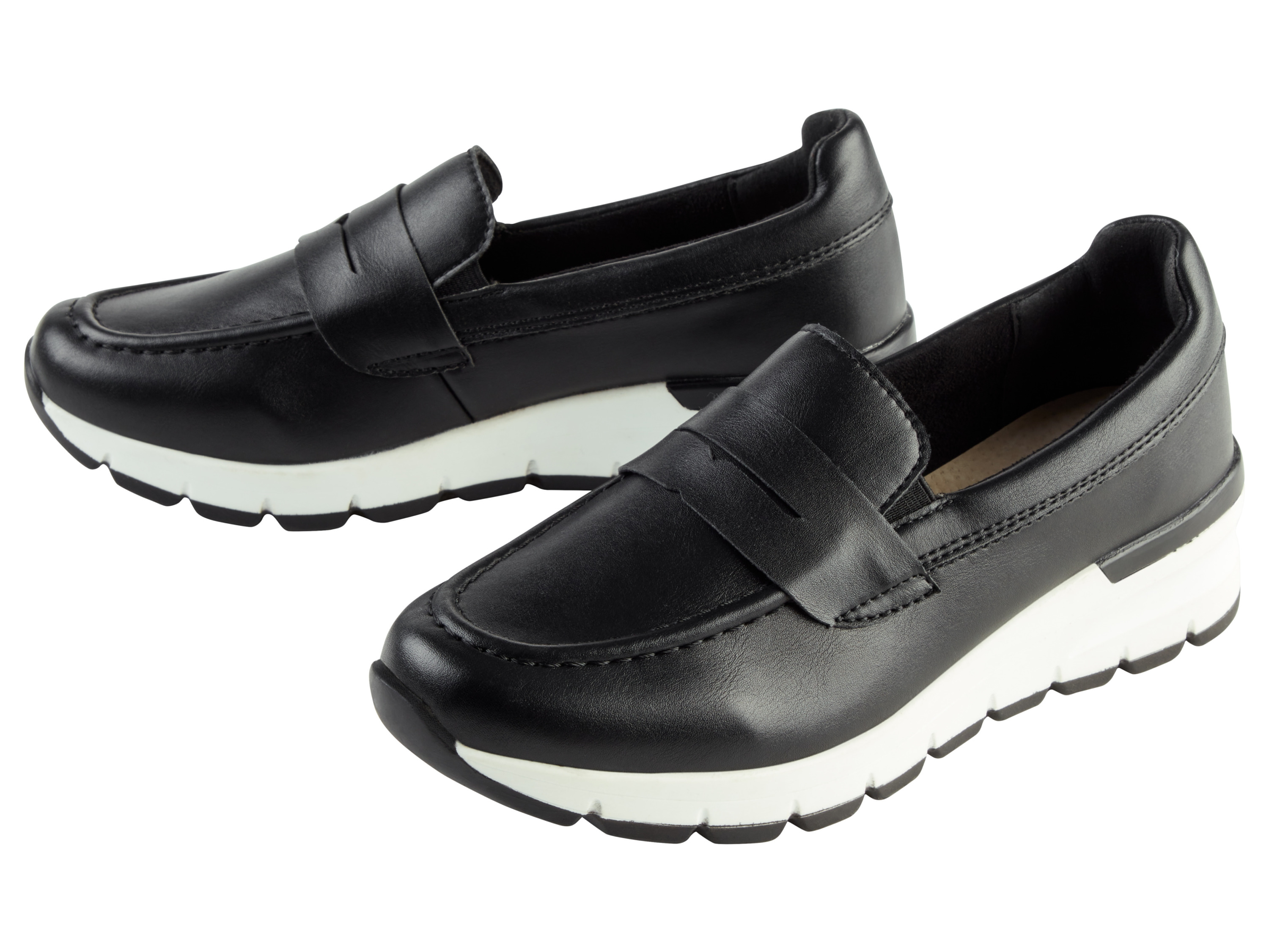 Buty damskie skórzane 36, Czarny