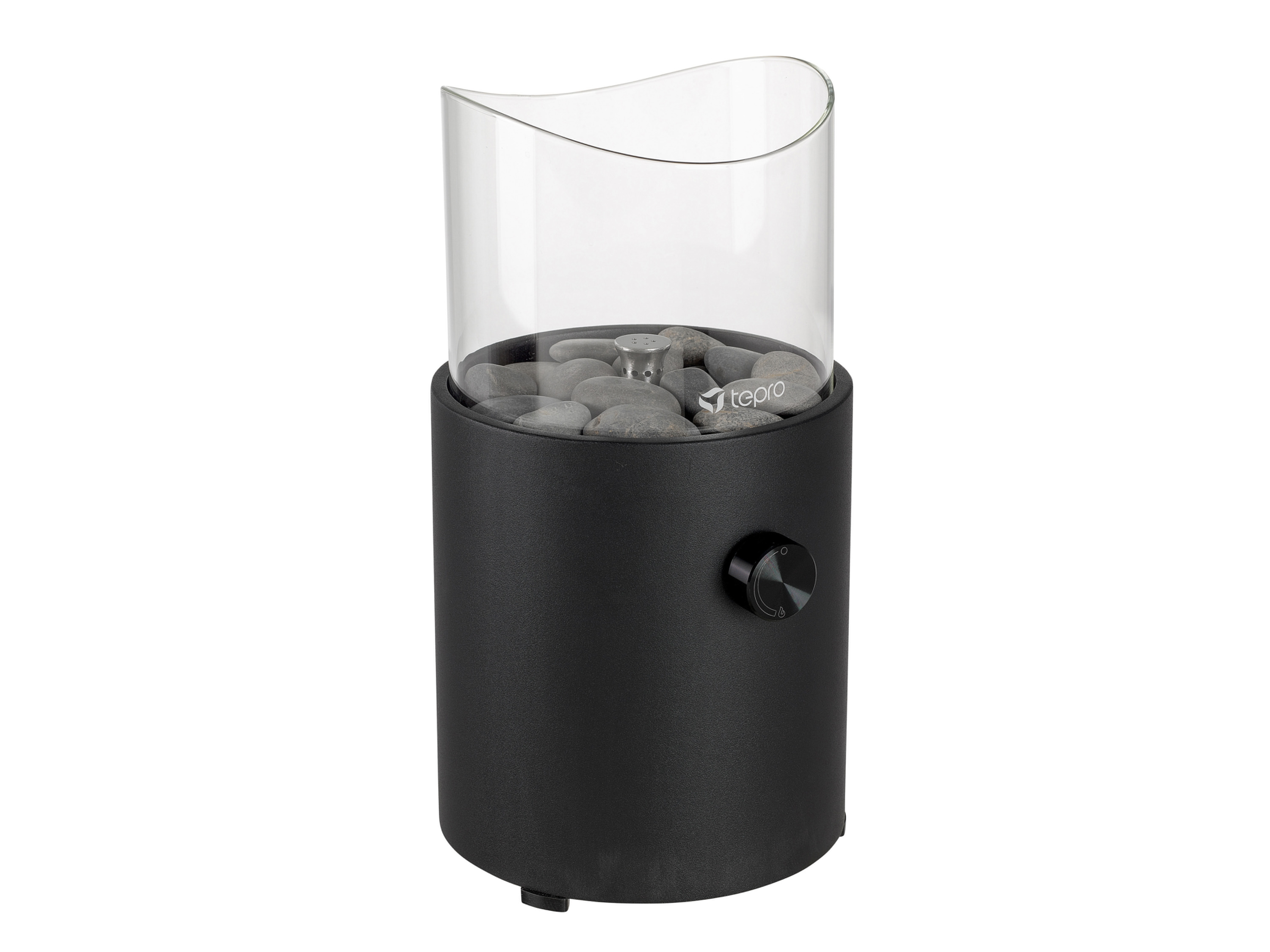 tepro Palenisko gazowe z ozdobnymi kamieniami Okrągły