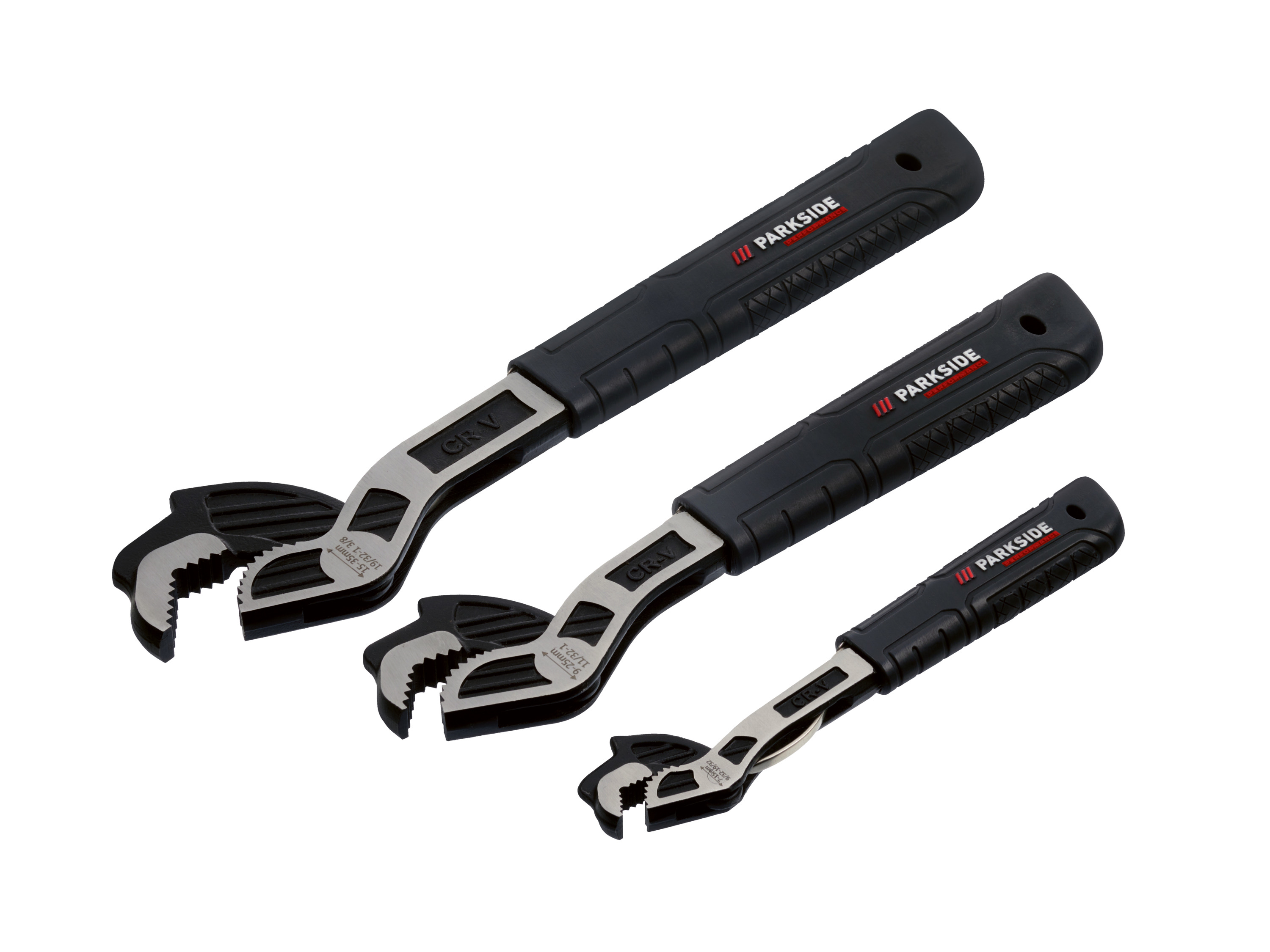 Parkside Performance Zestaw 3 kluczy nastawnych