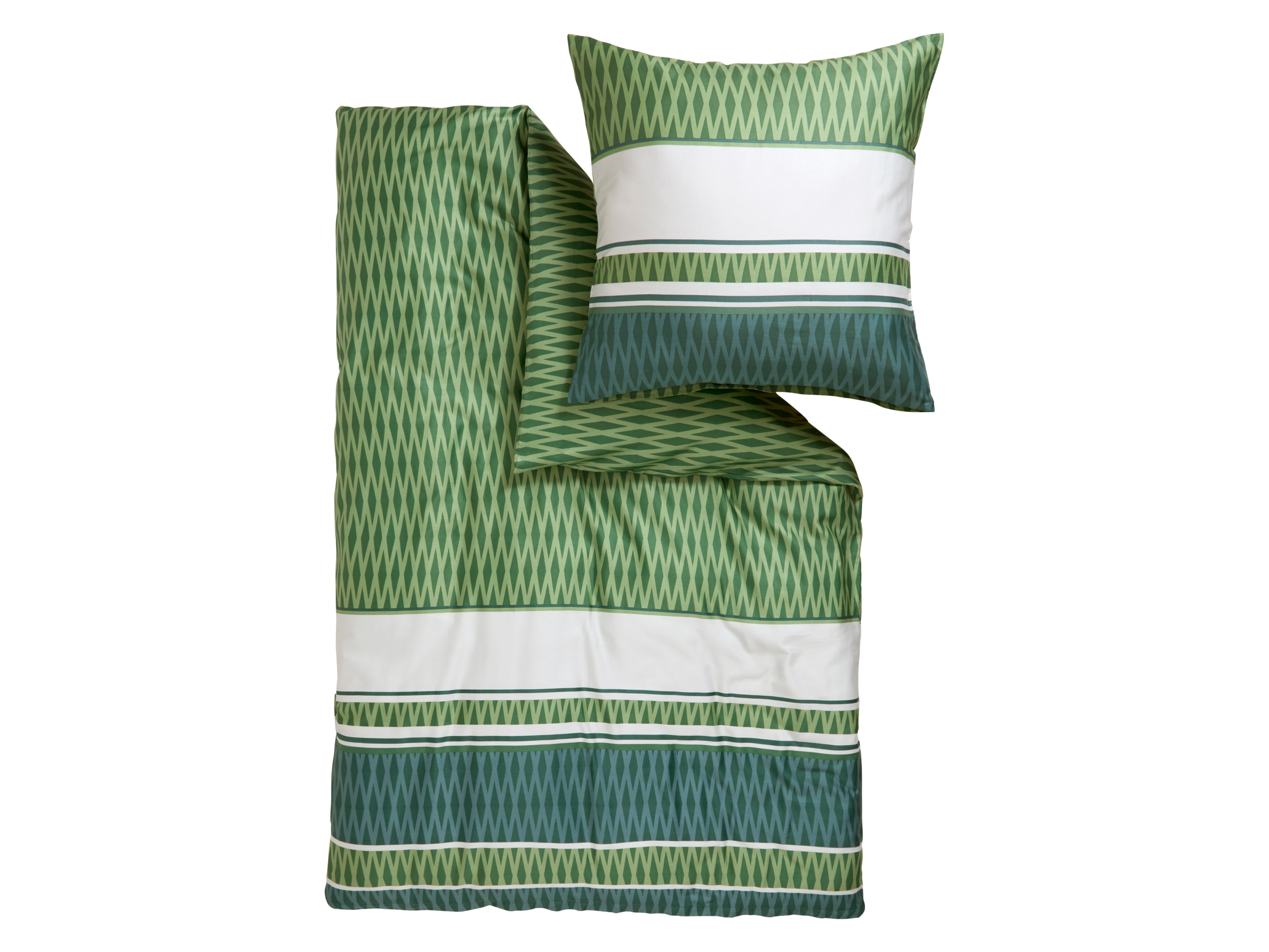 Looks by Wolfgang Joop Pościel satynowa, 140 x 200 cm Zielony