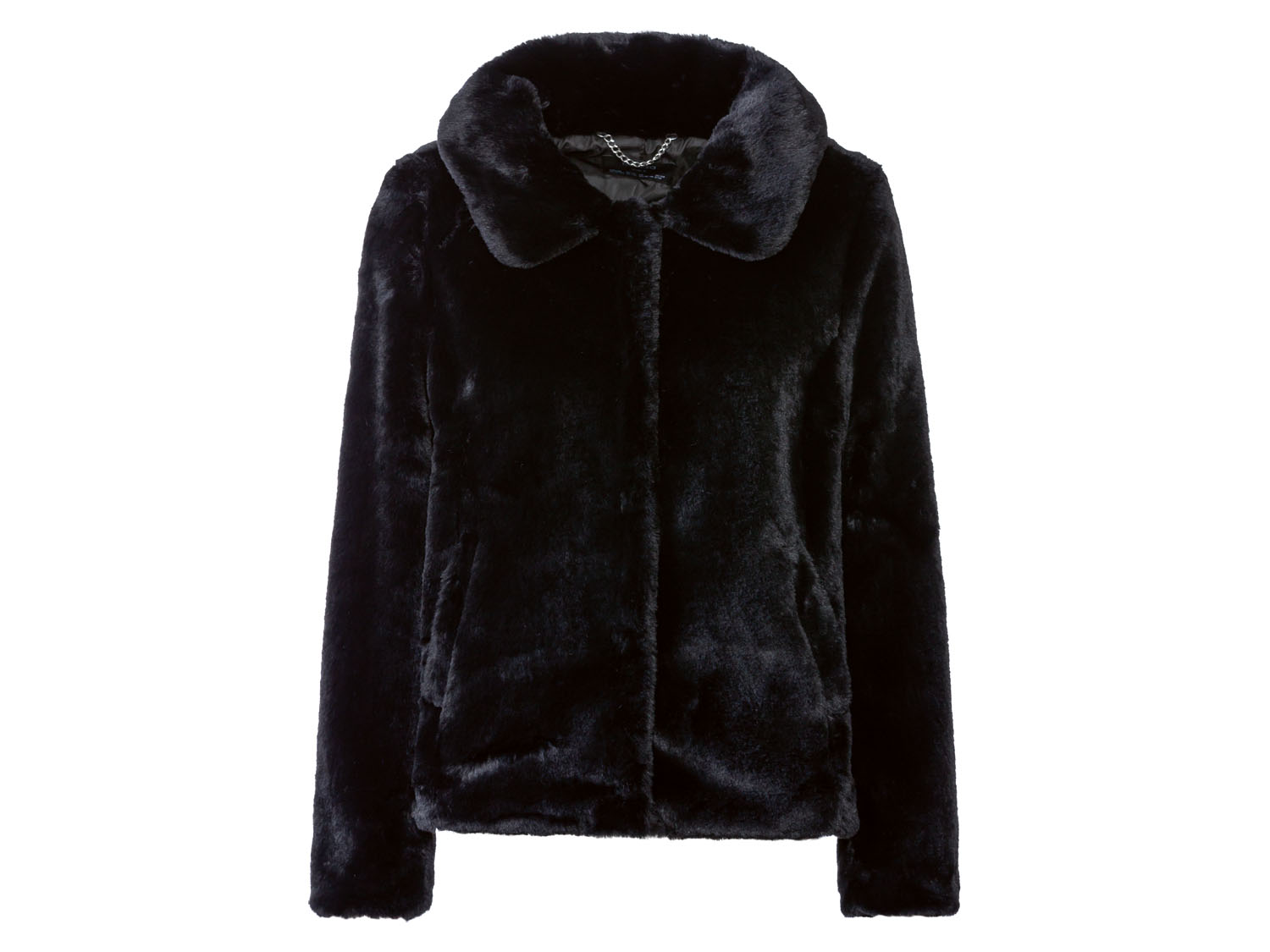 esmara Bluza pluszowa damska Czarny, S36/38