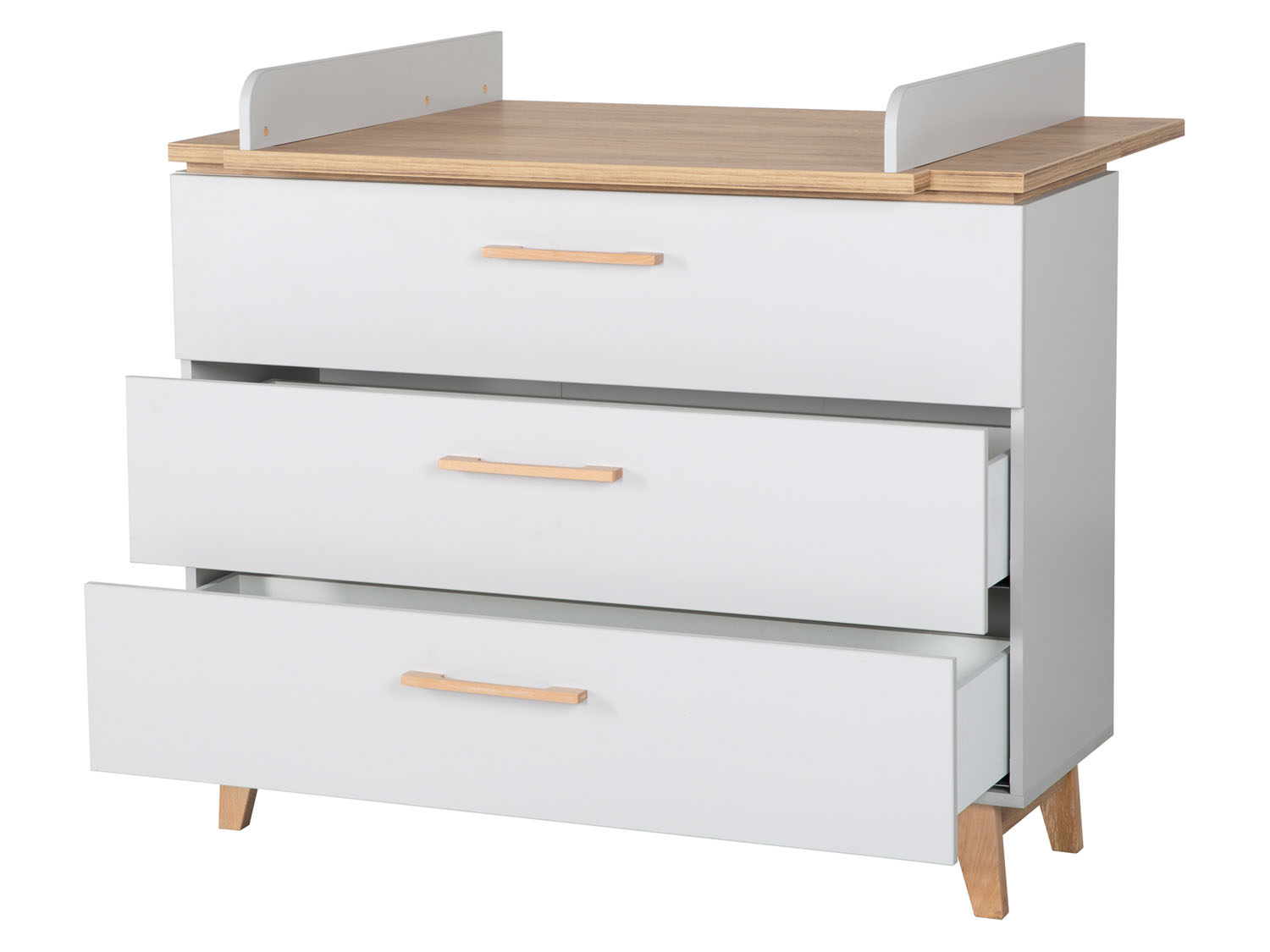 roba Komoda z przewijakiem „Caro” z odpinaną nakładką do przewijania.