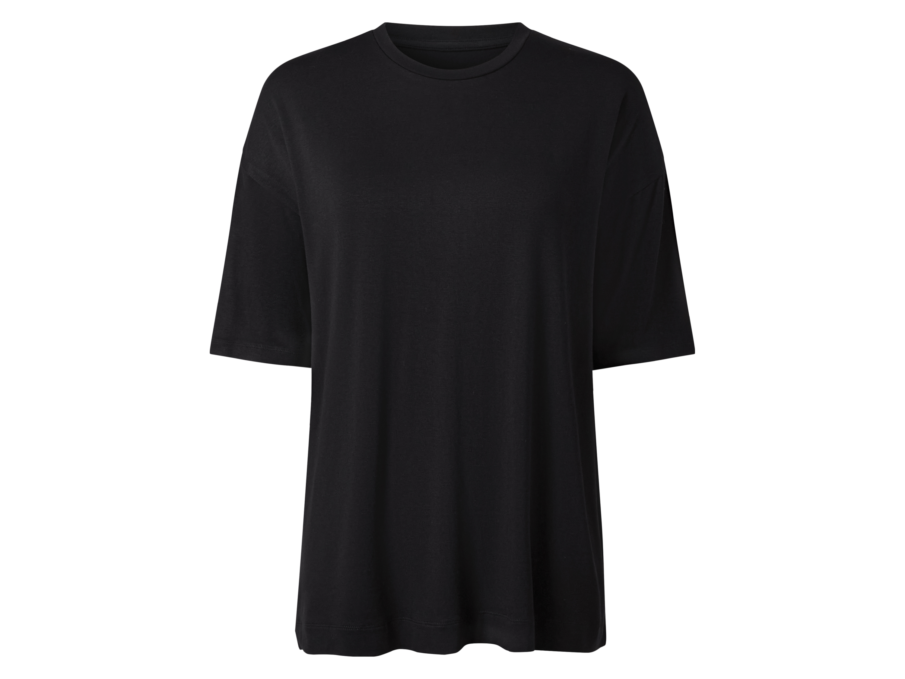 esmara Piżama damska premium z wiskozą Czarny, S36/38