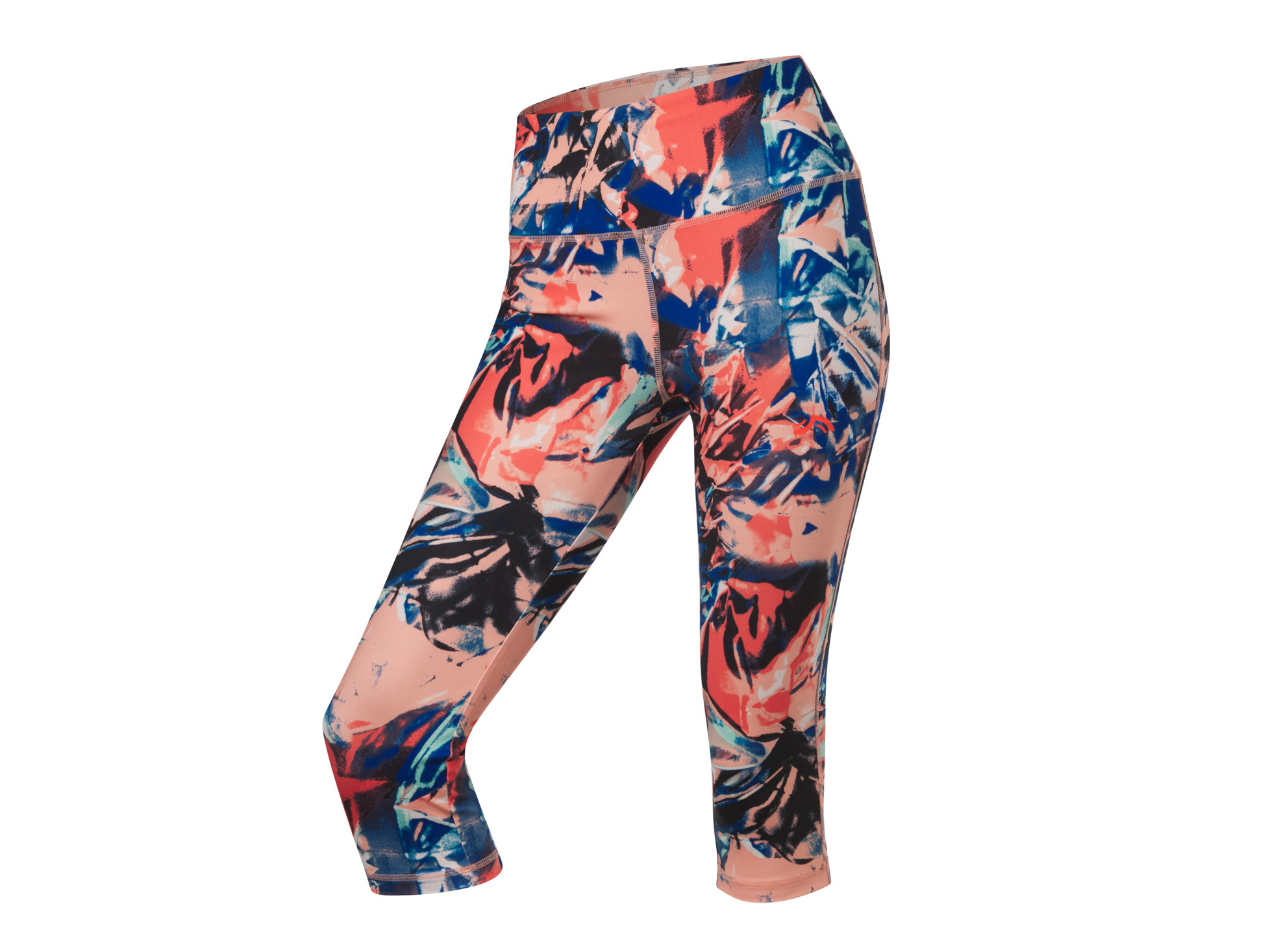 Crivit Legginsy funkcyjne damskie capri Kolorowy, M40/42
