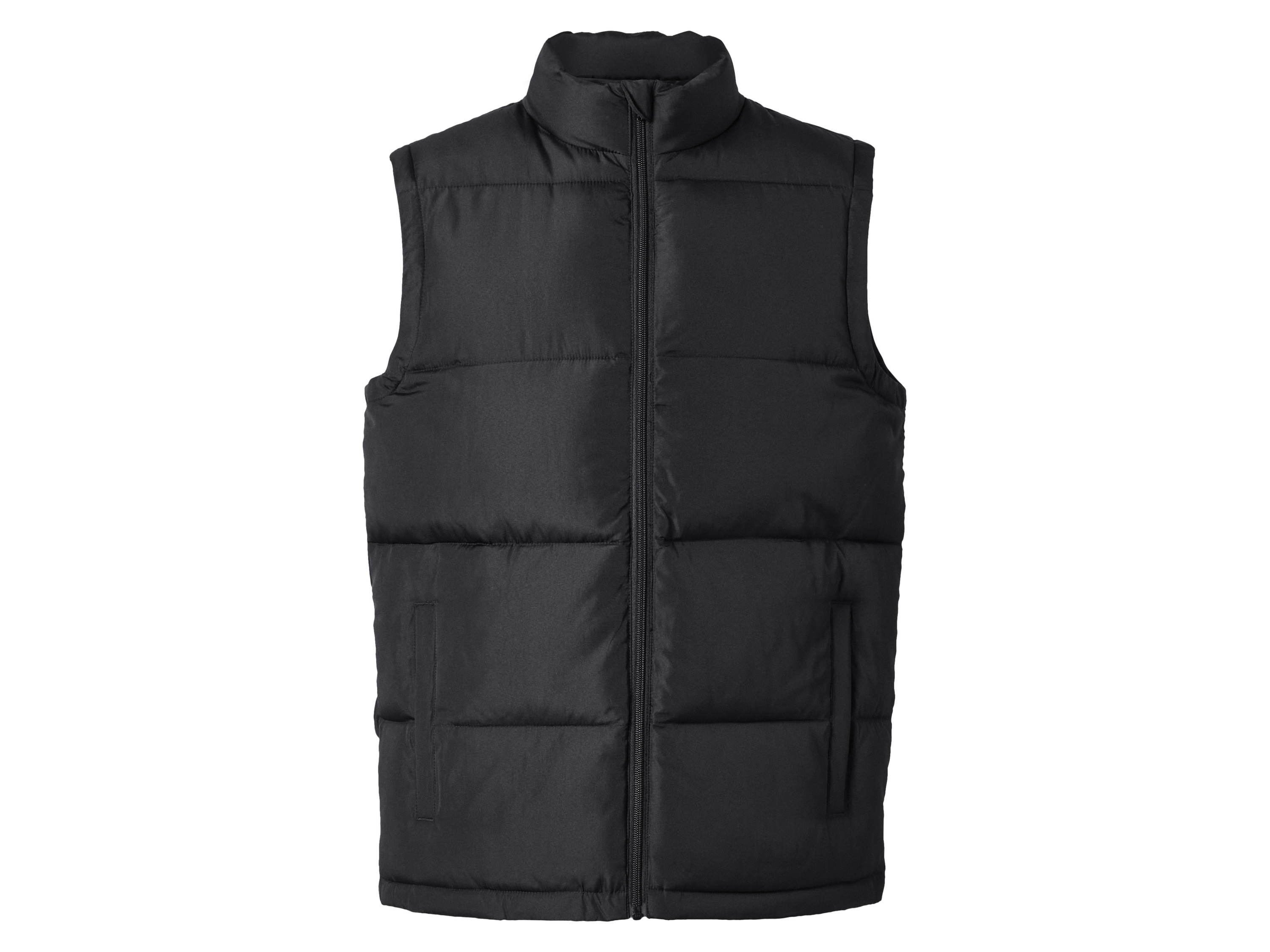 esmara Men Kamizelka pikowana męska Czarny, XL 56/58