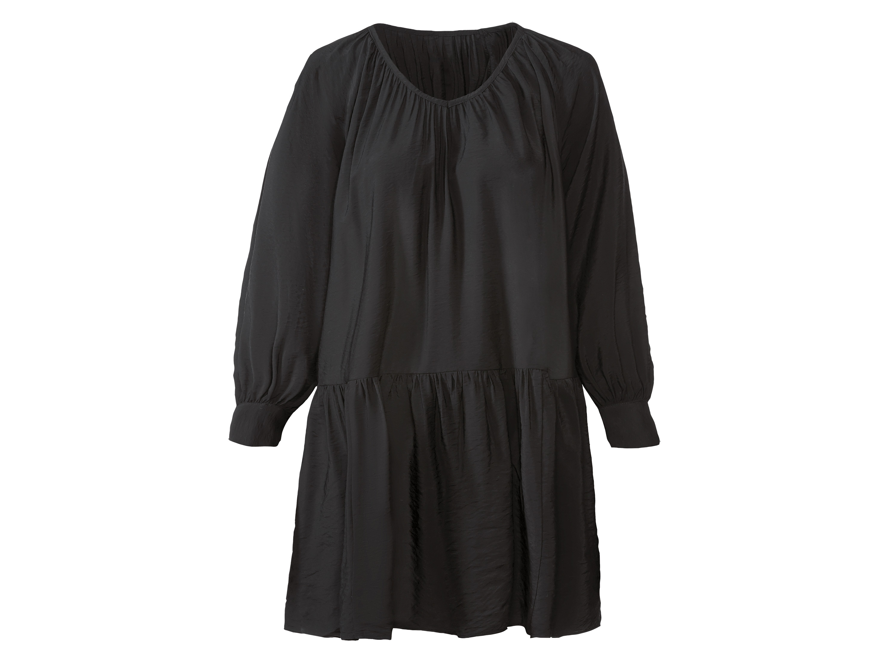 esmara Sukienka damska z wiskozą S 36/38, Czarny