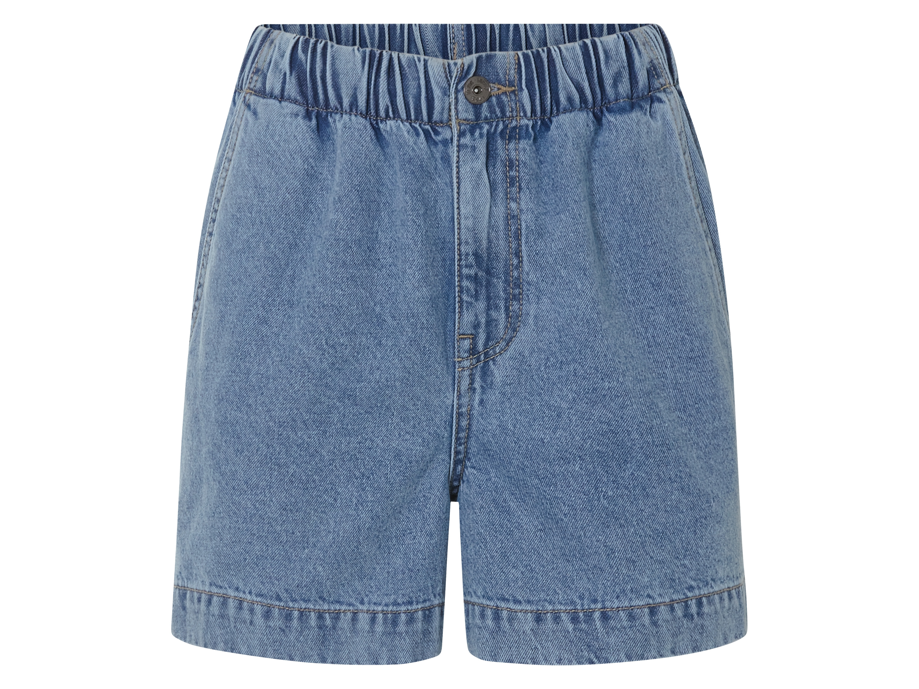 esmara Szorty jeansowe damskie z bawełny Jasnoniebieski, 44