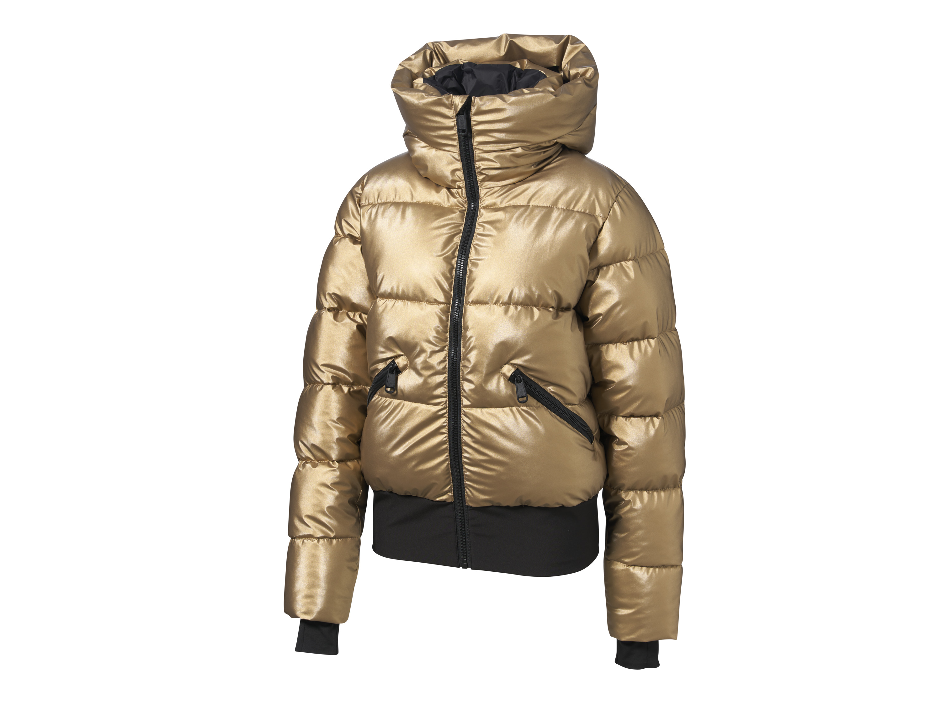 Crivit Kurtka narciarska damska XS 32/34, Złoty