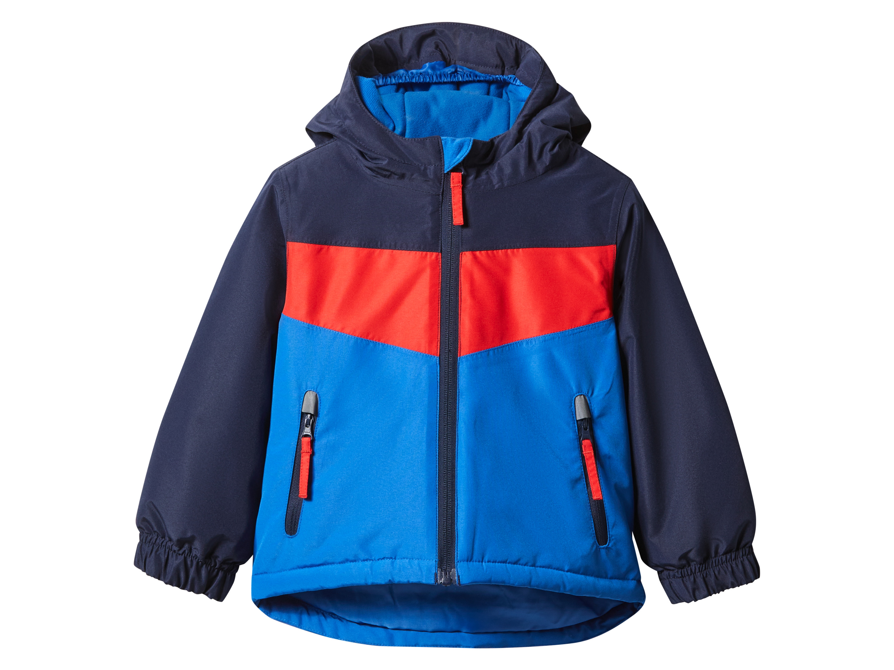 lupilu Kurtka zimowa dziecięca Granatowy/czerwony/niebieski, 86/92