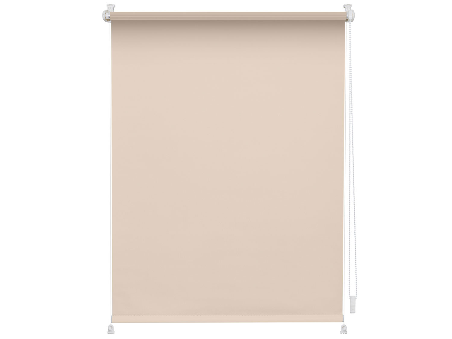 Lichtblick Roleta Klemmfix, bez wiercenia, zaciemniająca, od 45 x 150 cm Kremowy, 80 x 200 cm
