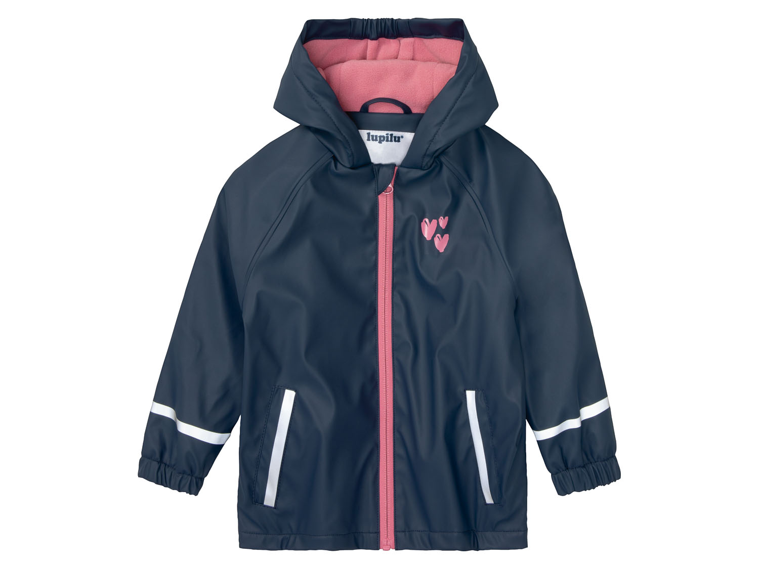 lupilu Kurtka przeciwdeszczowa dziewczęca Granatowy, 86/92