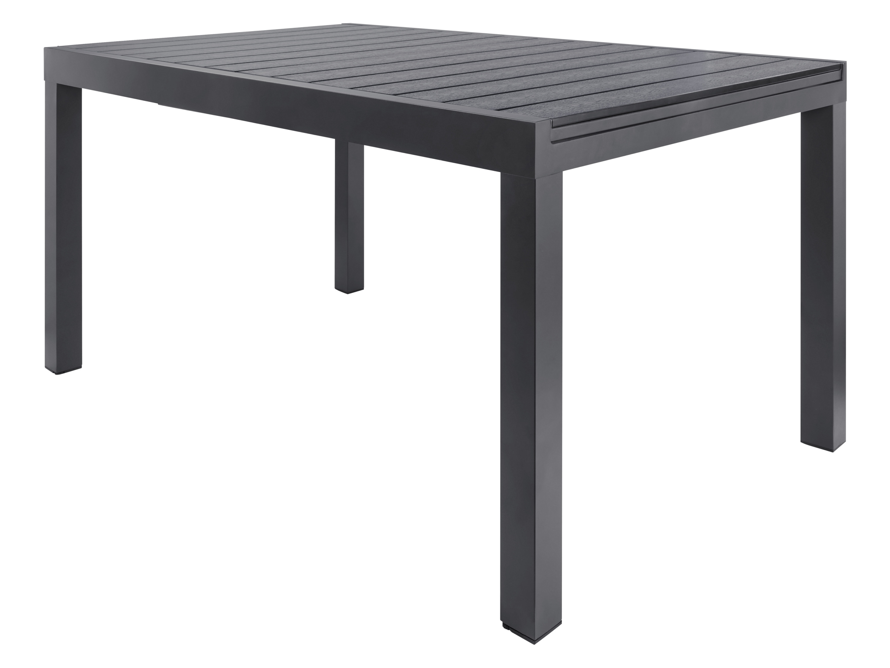 Livarno home Stół ogrodowy Miami rozkładany z blatem z tworzywa, antracyt