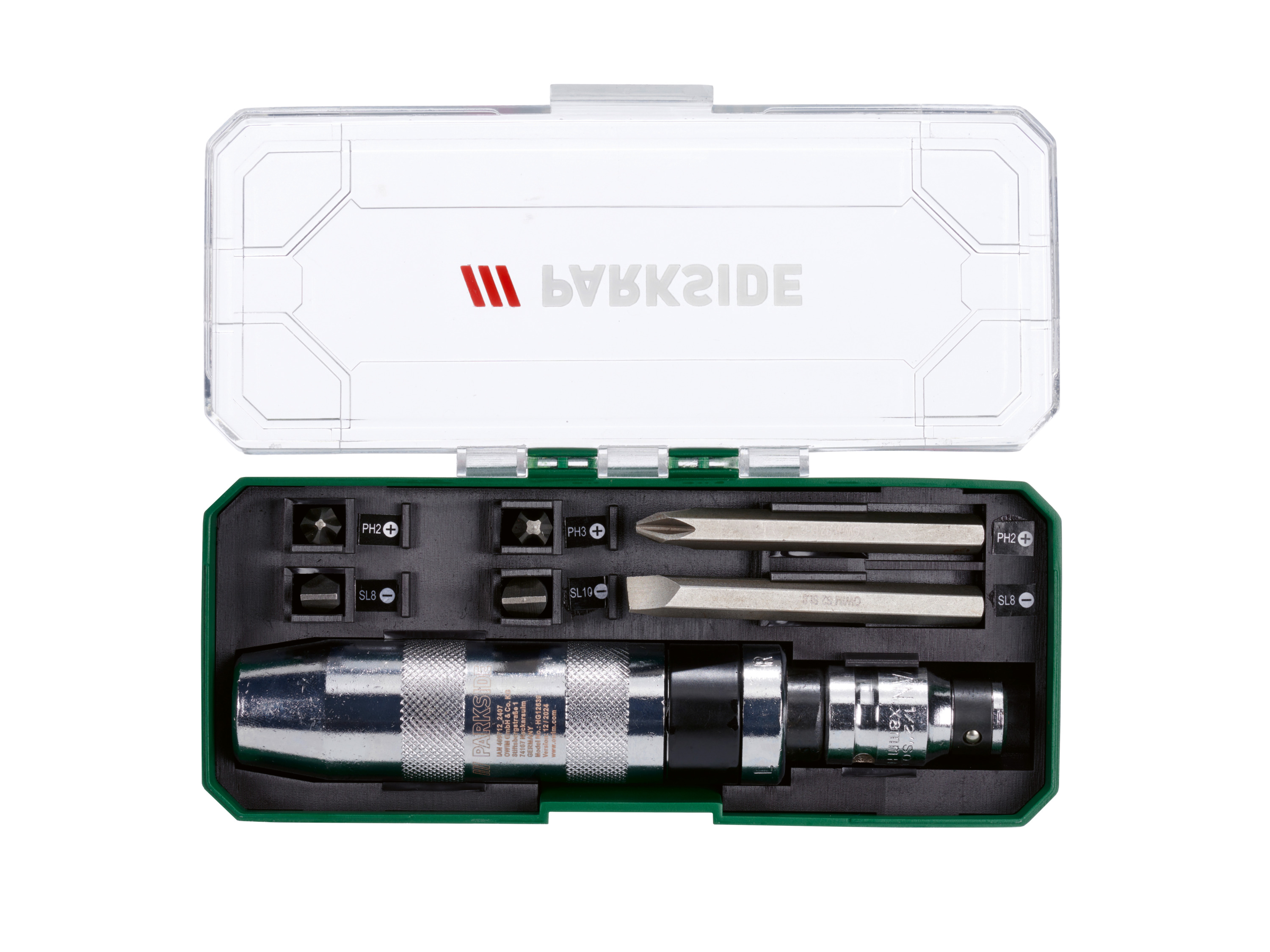 Parkside Akcesoria do uszkodzonych śrub Zestaw końcówek udarowych