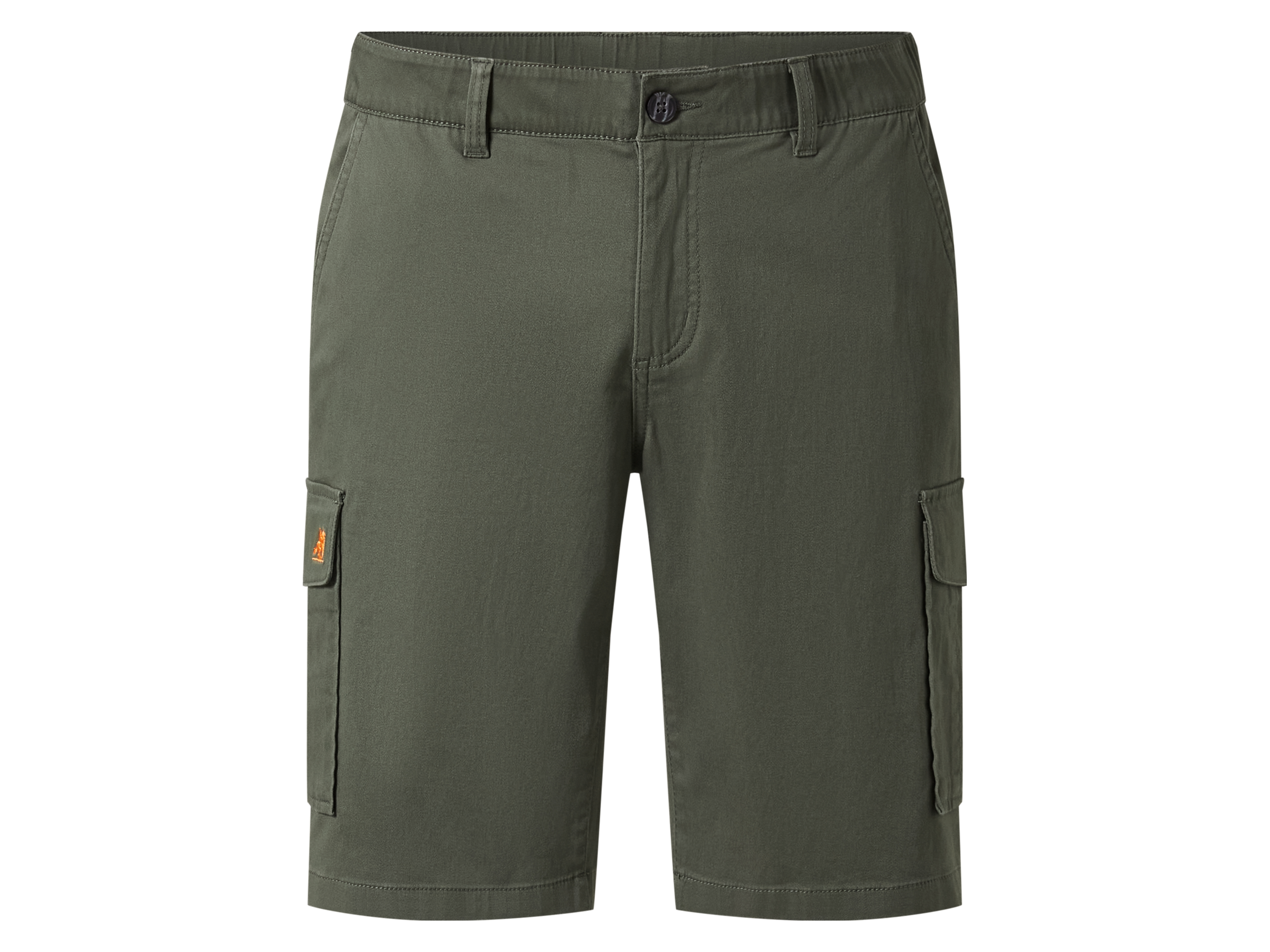 U.s. Grand Polo Szorty cargo męskie z bawełną Oliwkowy, M 48/50