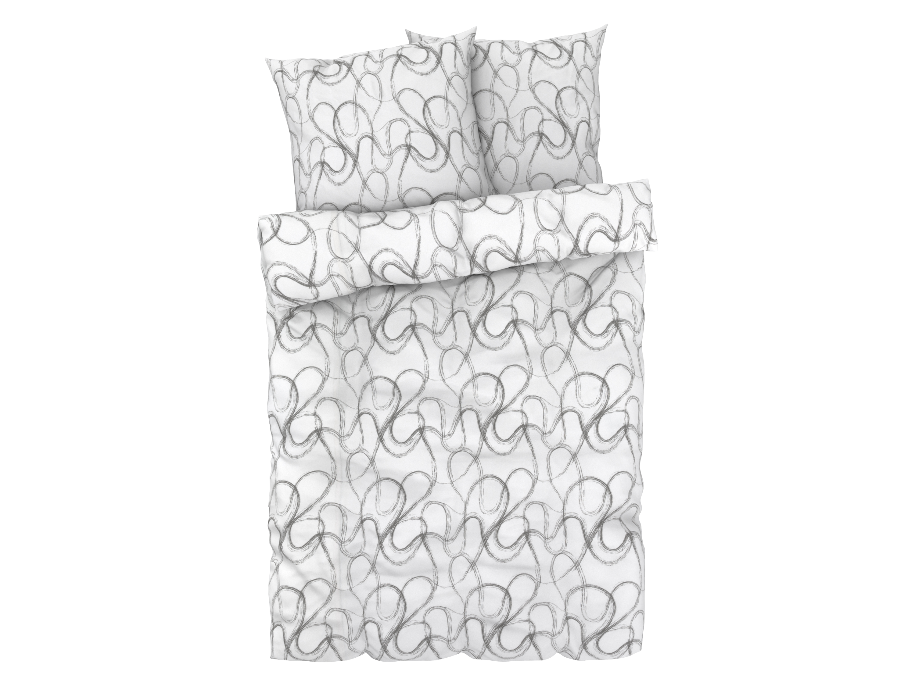 Livarno home Pościel, 220 x 200 cm Wzór geometryczny