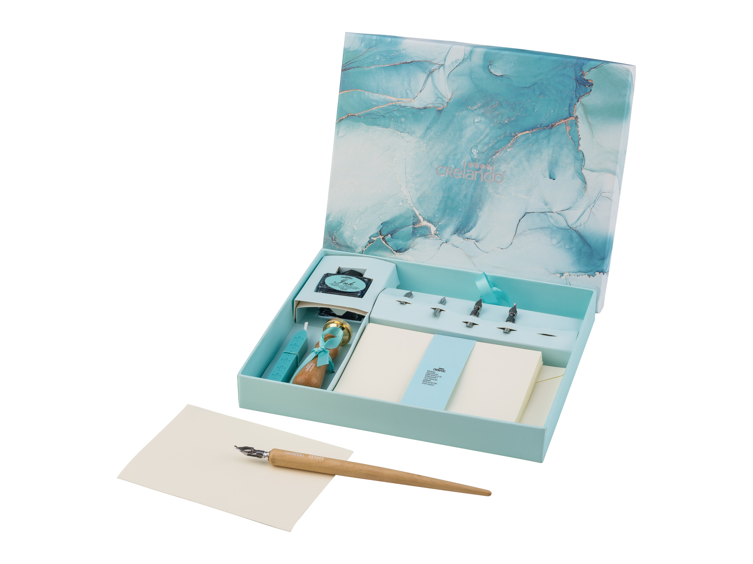 crelando Zestaw do kaligrafii, 30 elementów