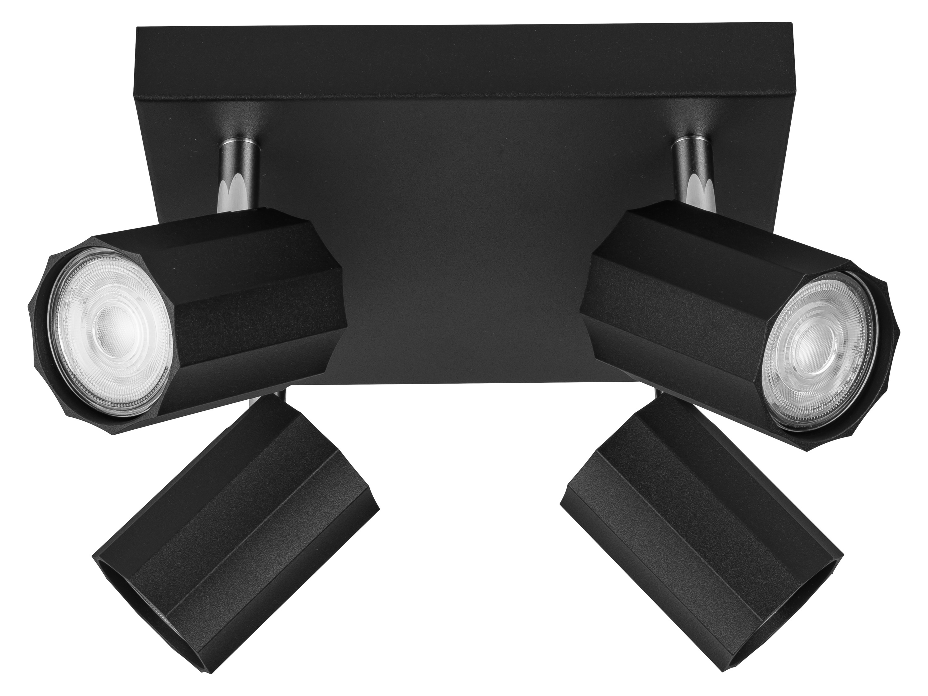 Livarno home Lampa szynowa sufitowa lub ścienna Reflektor sufitowy, czarny