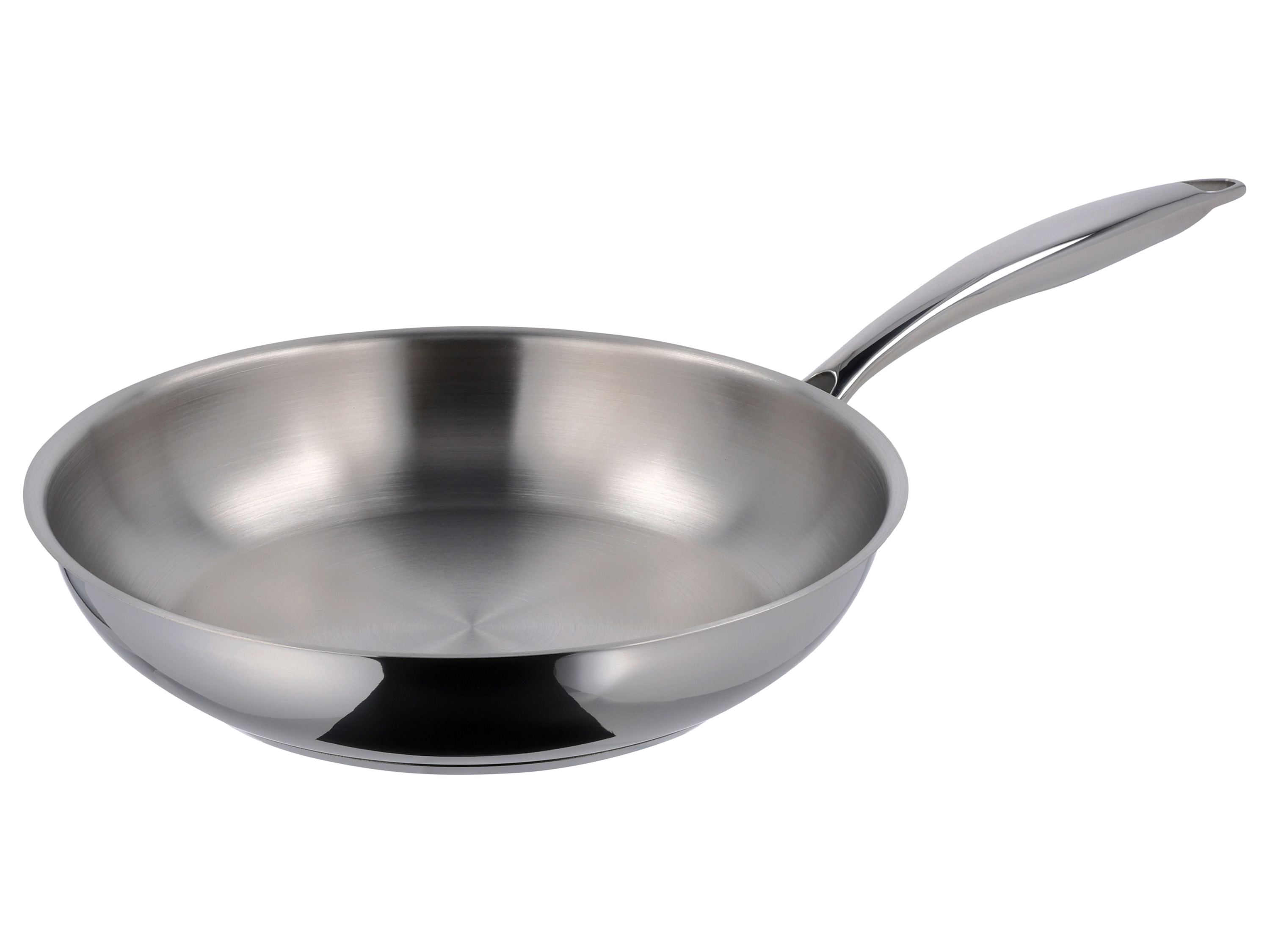 Silvercrest Patelnia ze stali szlachetnej, Ø 24 cm Bez powłoki