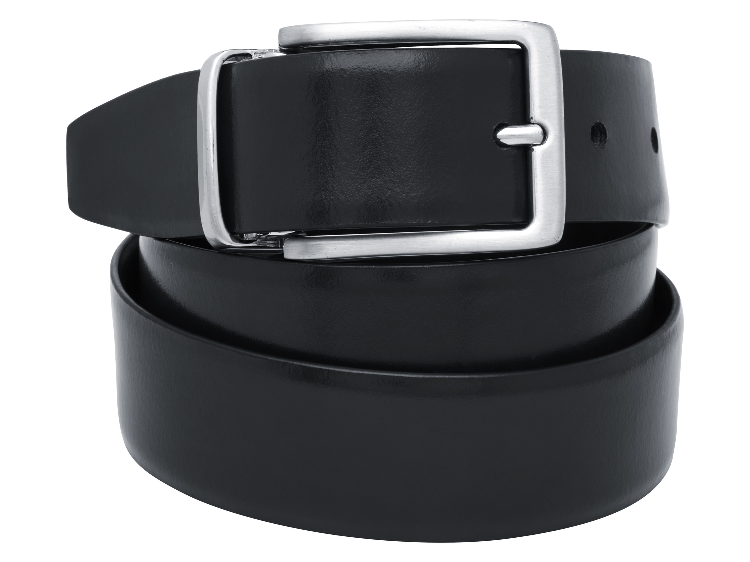 esmara Pasek skórzany męski Czarny, 115