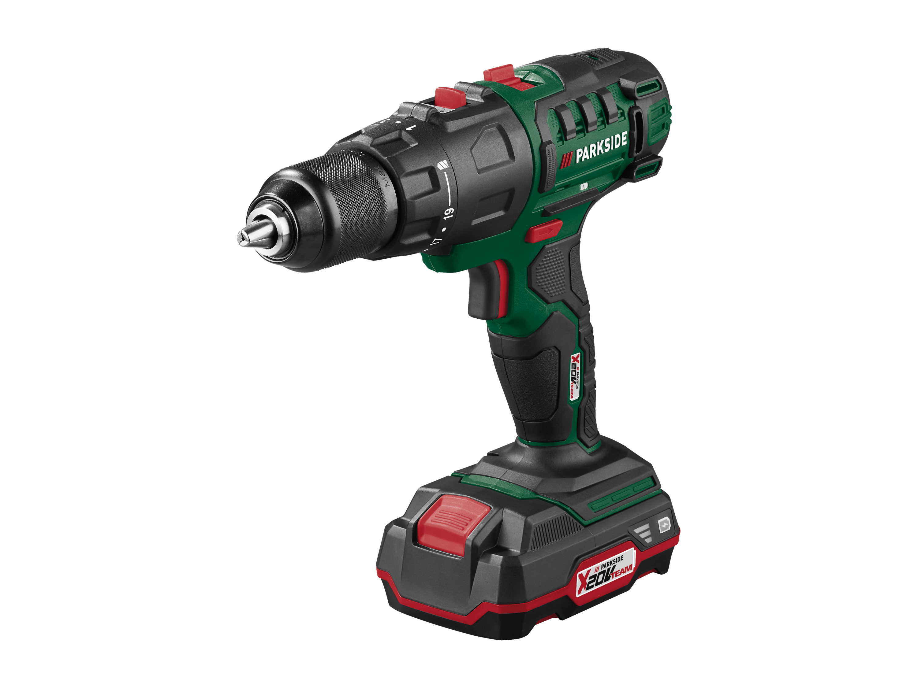 Parkside Akumulatorowe narzędzie wielofunkcyjne 3w1, Pkga 20-Li C2, 20 V z akumulatorem i ładowarką