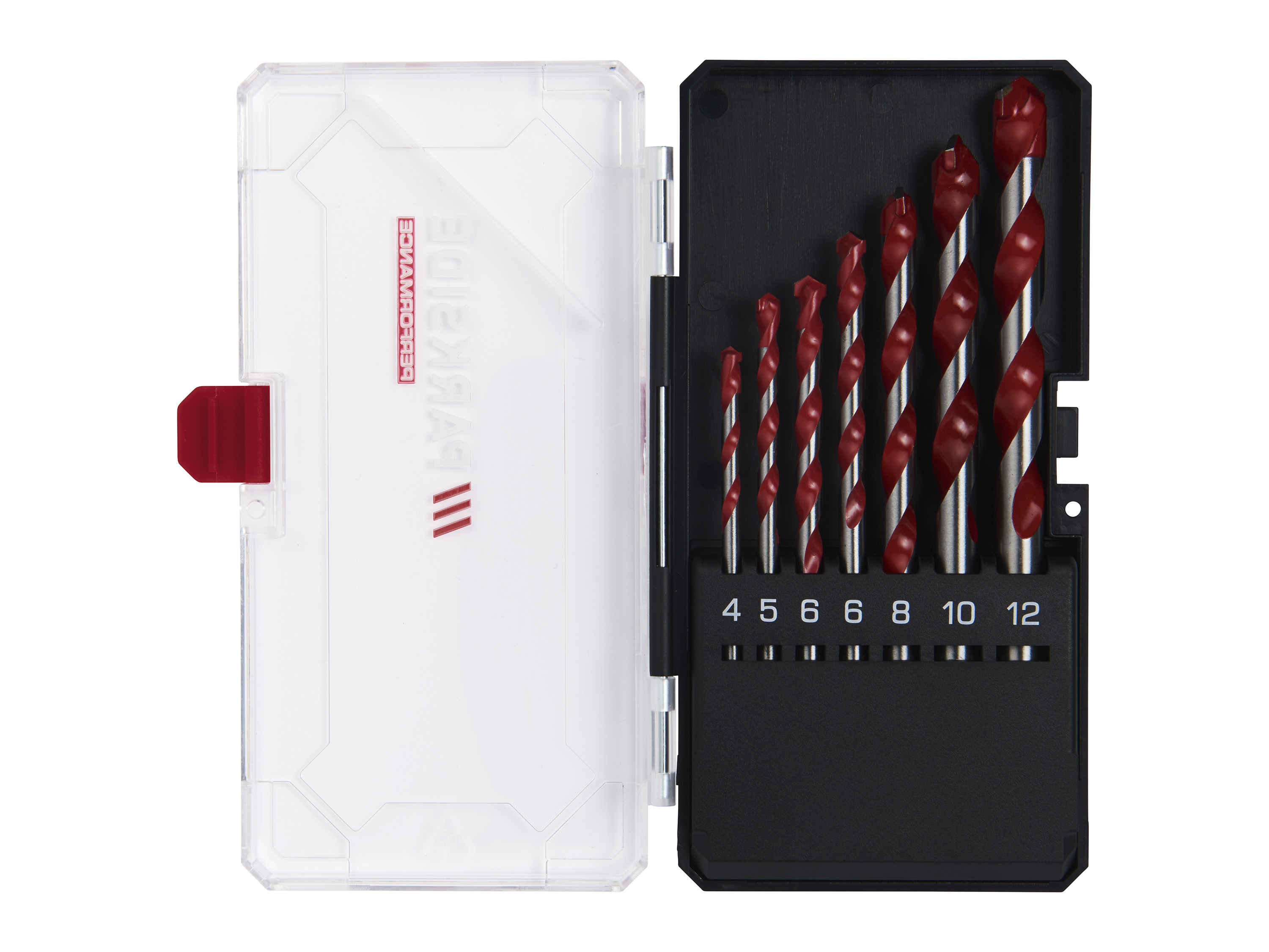 Parkside Performance Zestaw wierteł Zestaw wierteł uniwersalnych, 7 sztuk