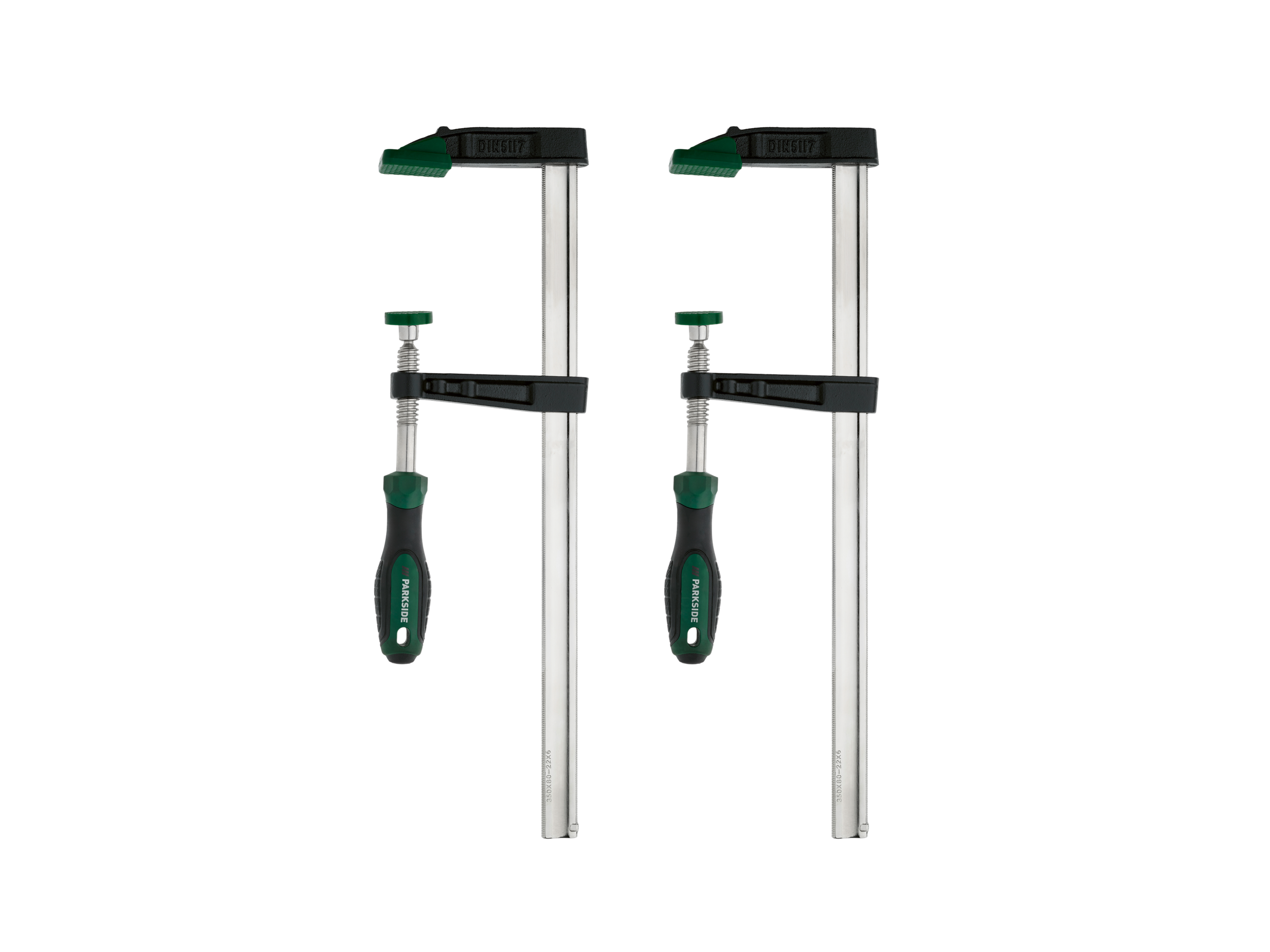 Parkside Ścisk lub zestaw ścisków stolarskich Zestaw 2 ścisków stolarskich