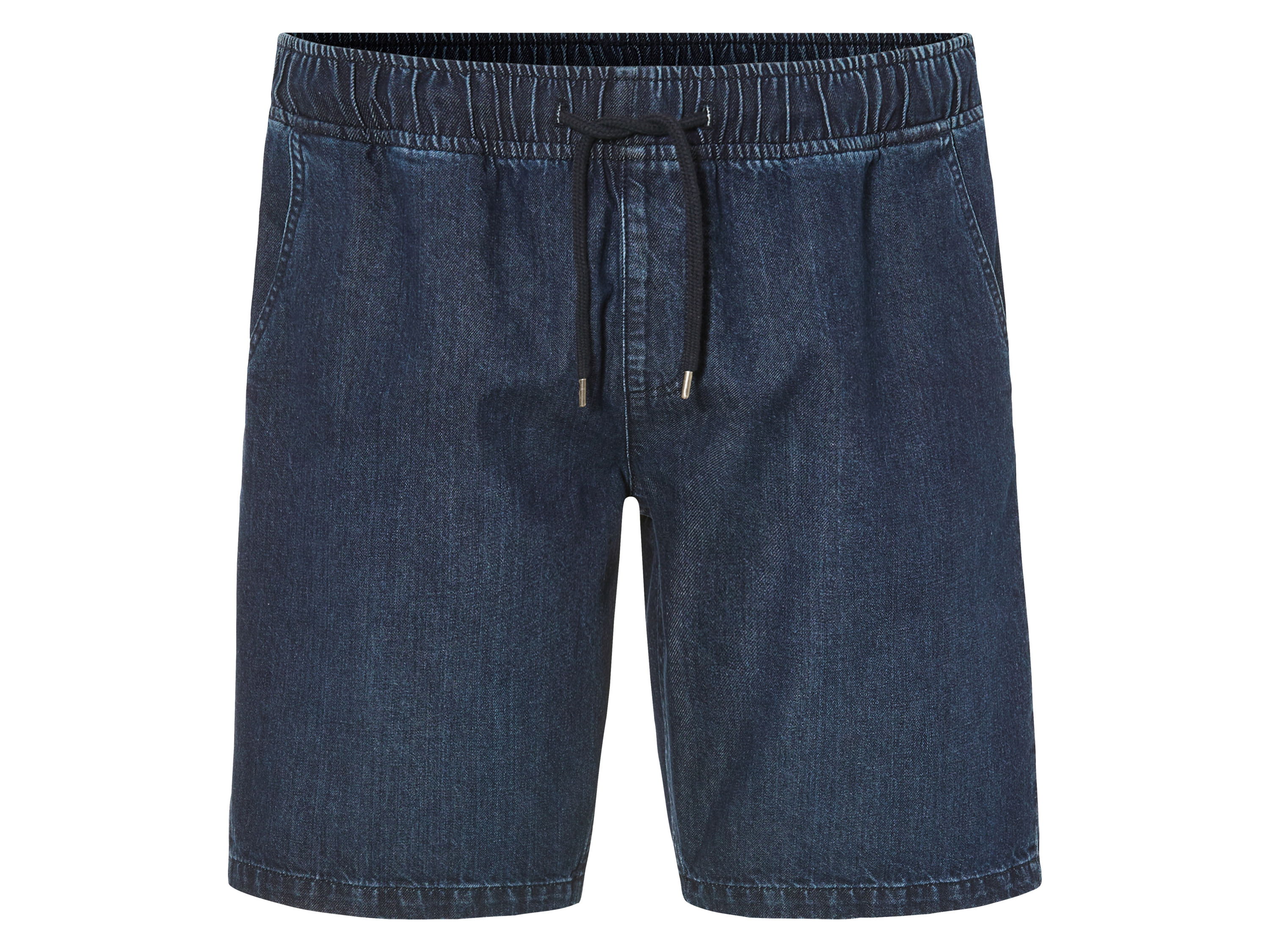 Livergy Szorty jeansowe męskie z bawełny Ciemnoniebieski, XL 56/58