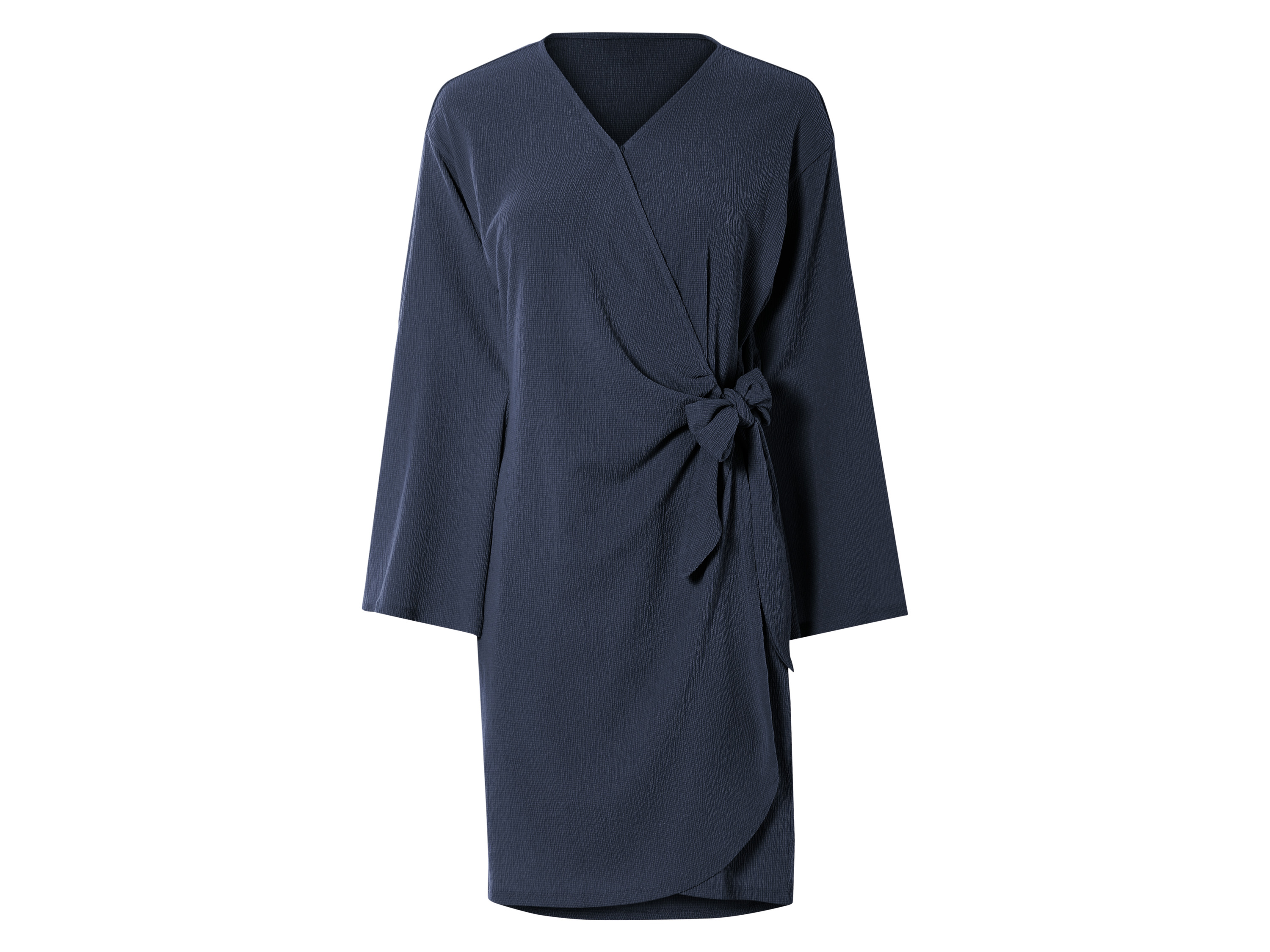 esmara Sukienka kopertowa damska Granatowy, S36/38