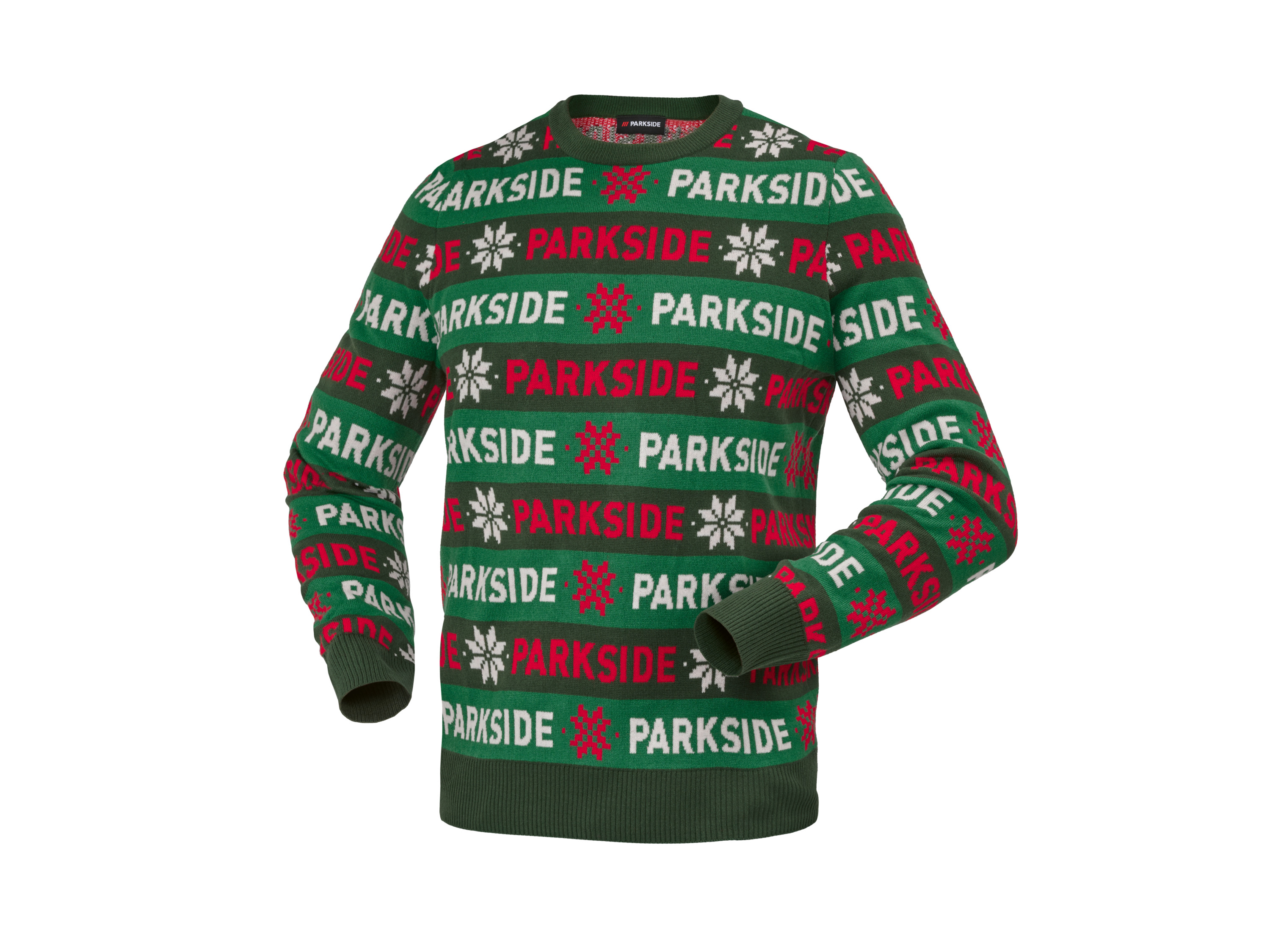 Parkside Sweter męski świąteczny Zielony, XXL 60/62
