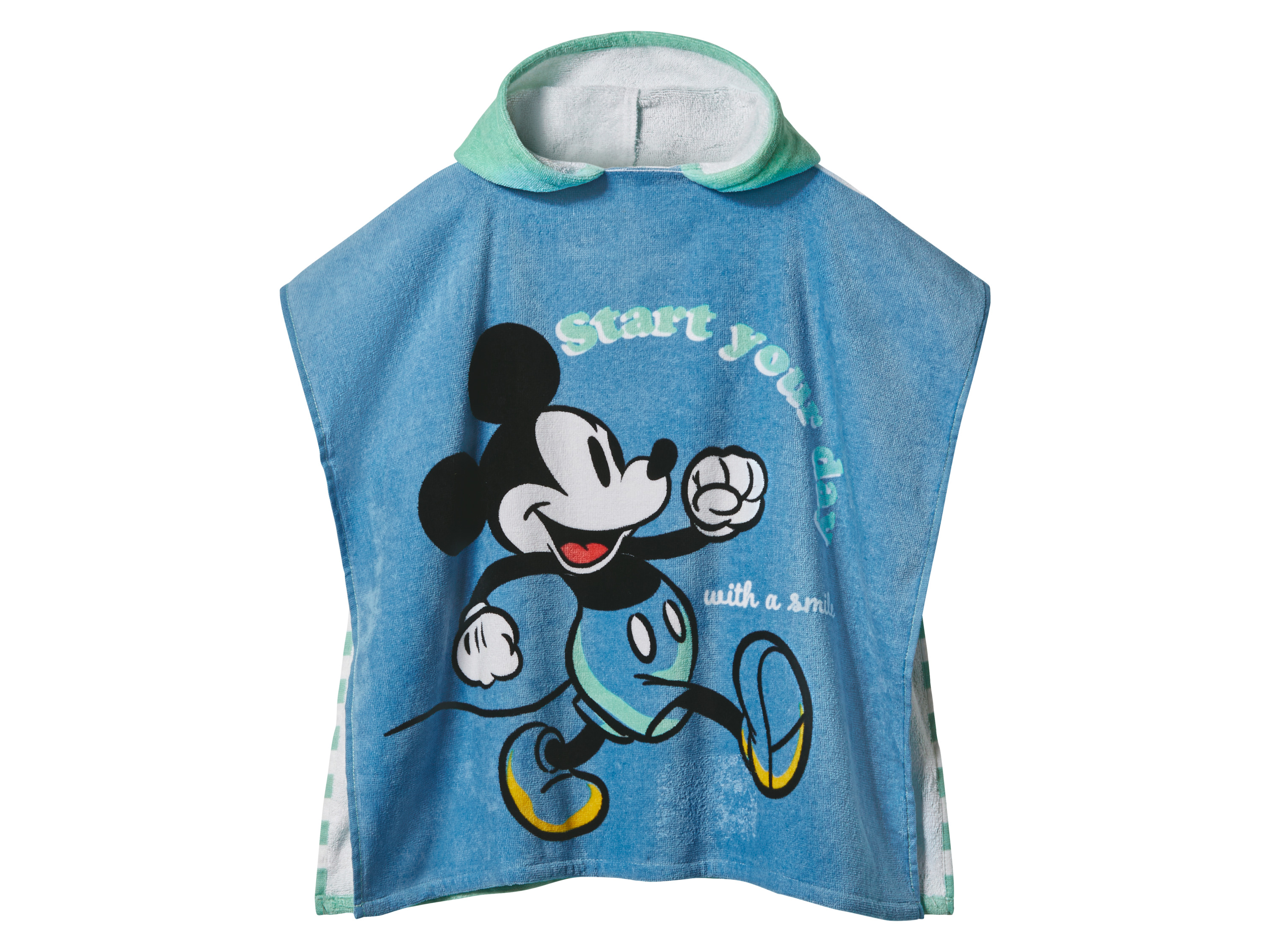 Ponczo dziecięce z bawełny Myszka Miki