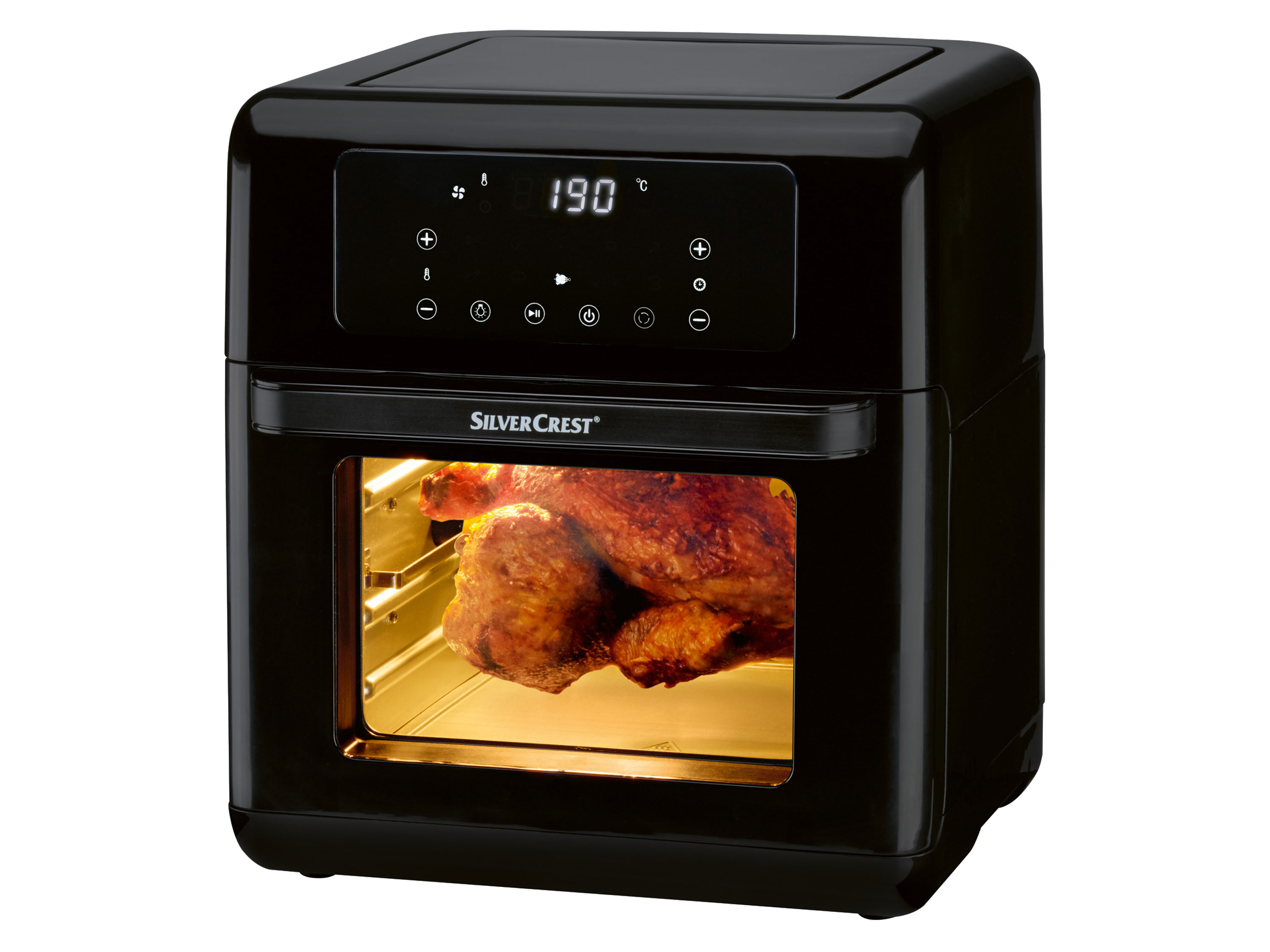 Silvercrest Kitchen Tools Frytkownica beztłuszczowa Air Fryer SHF 1800 B1, 1800 W