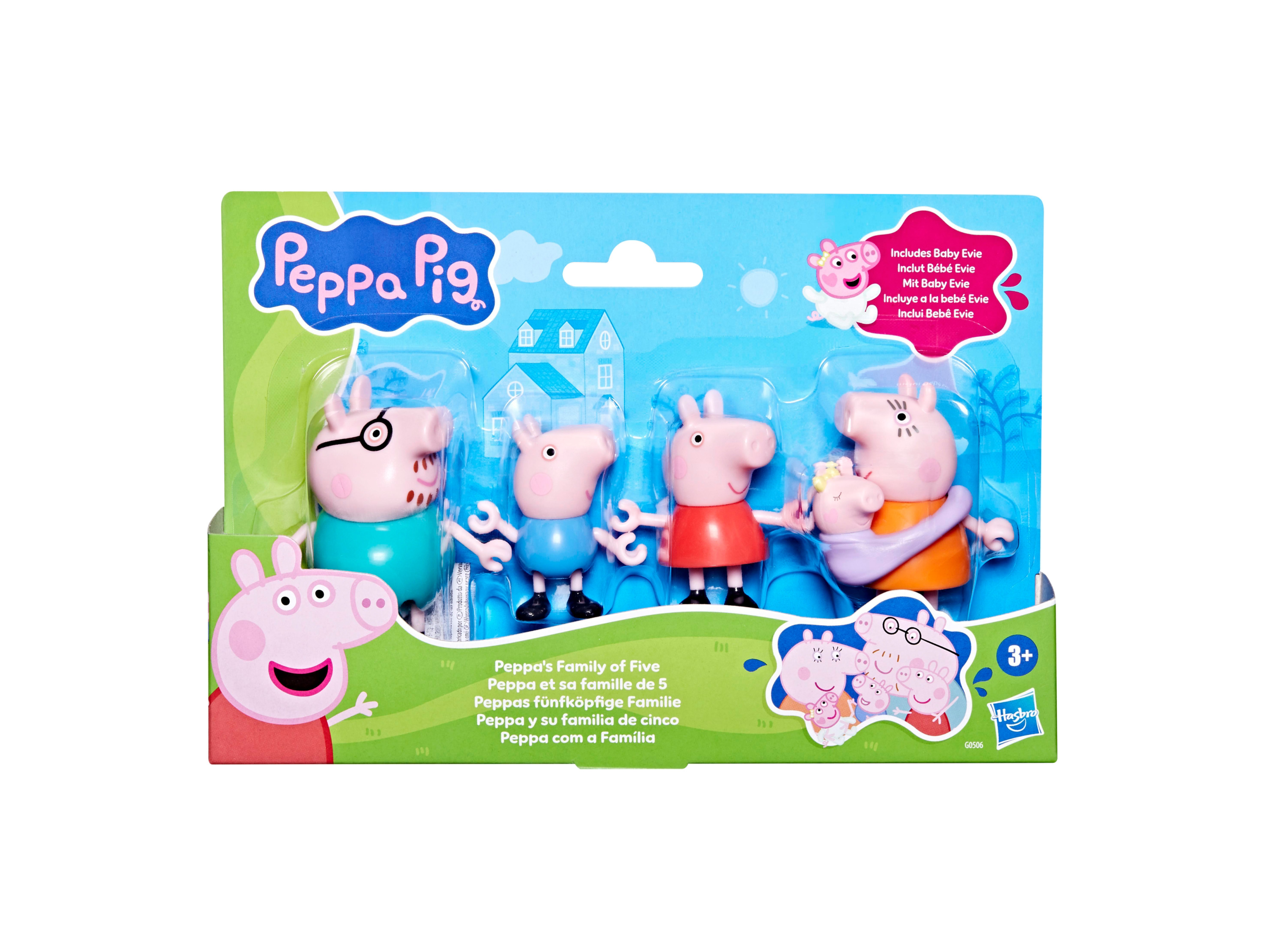 Peppa Wutz Figurki z kolekcji Świnki Peppy z Małą Evie