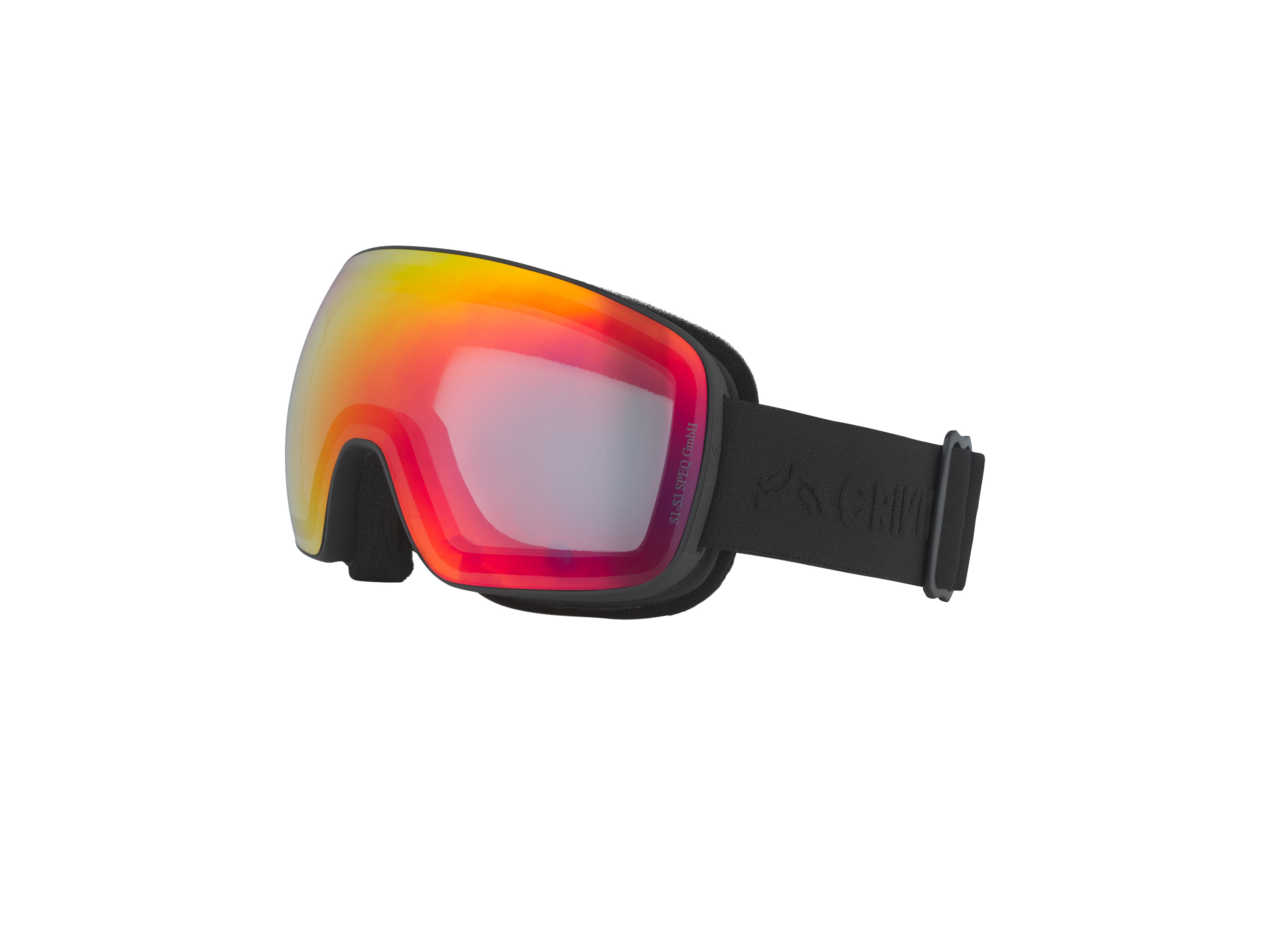 Crivit Gogle narciarskie i snowboardowe fotochromowe Premium Czarny