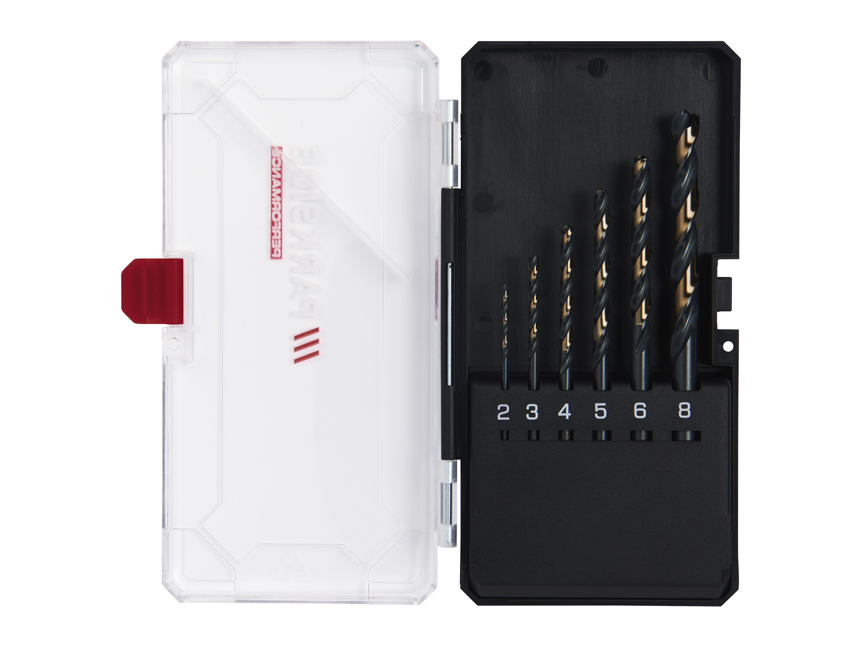 Parkside Performance Zestaw wierteł Zestaw wierteł Hss, 6 sztuk