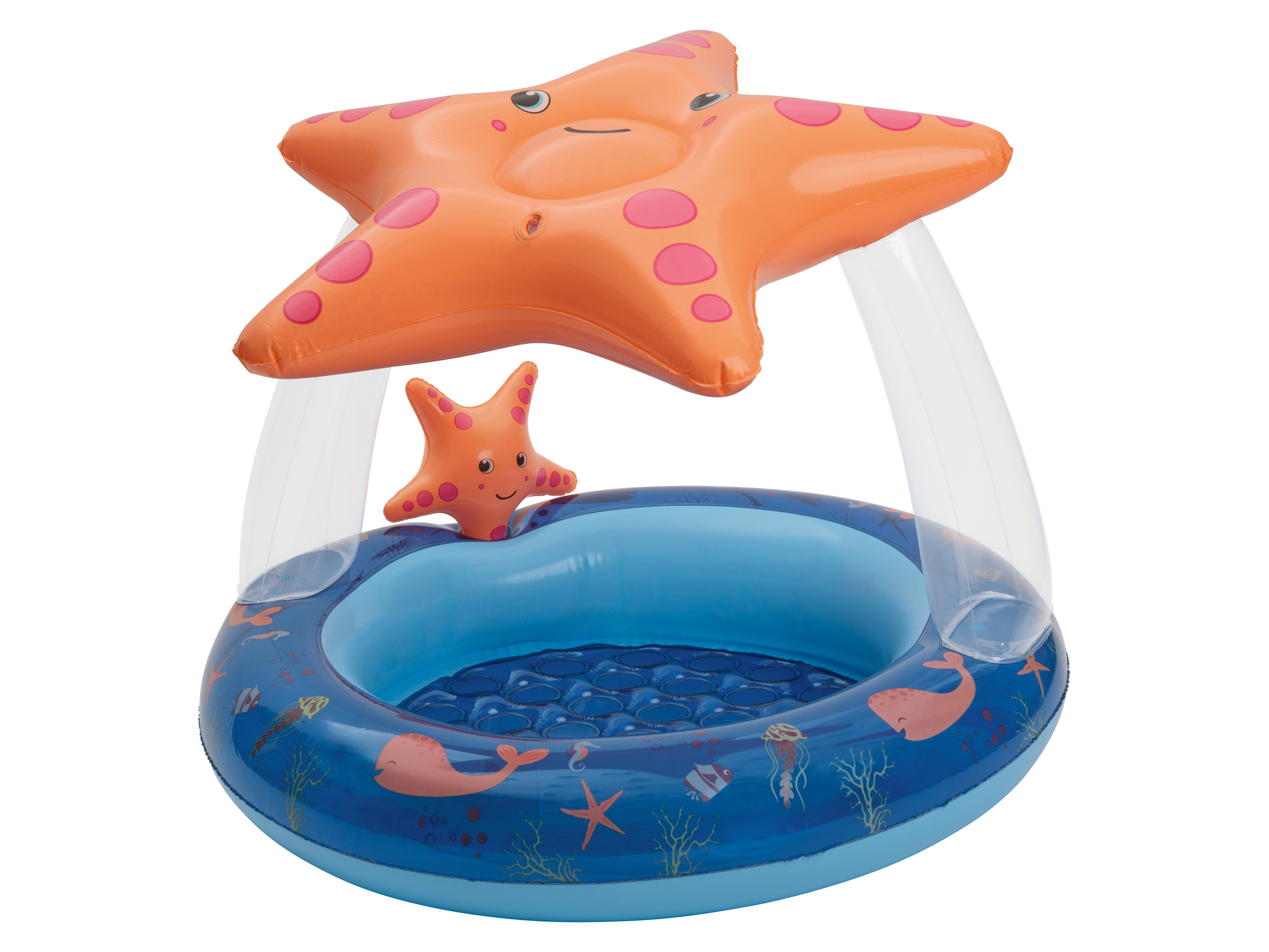 Playtive Brodzik dziecięcy z daszkiem, 2 elementy Rozgwiazda