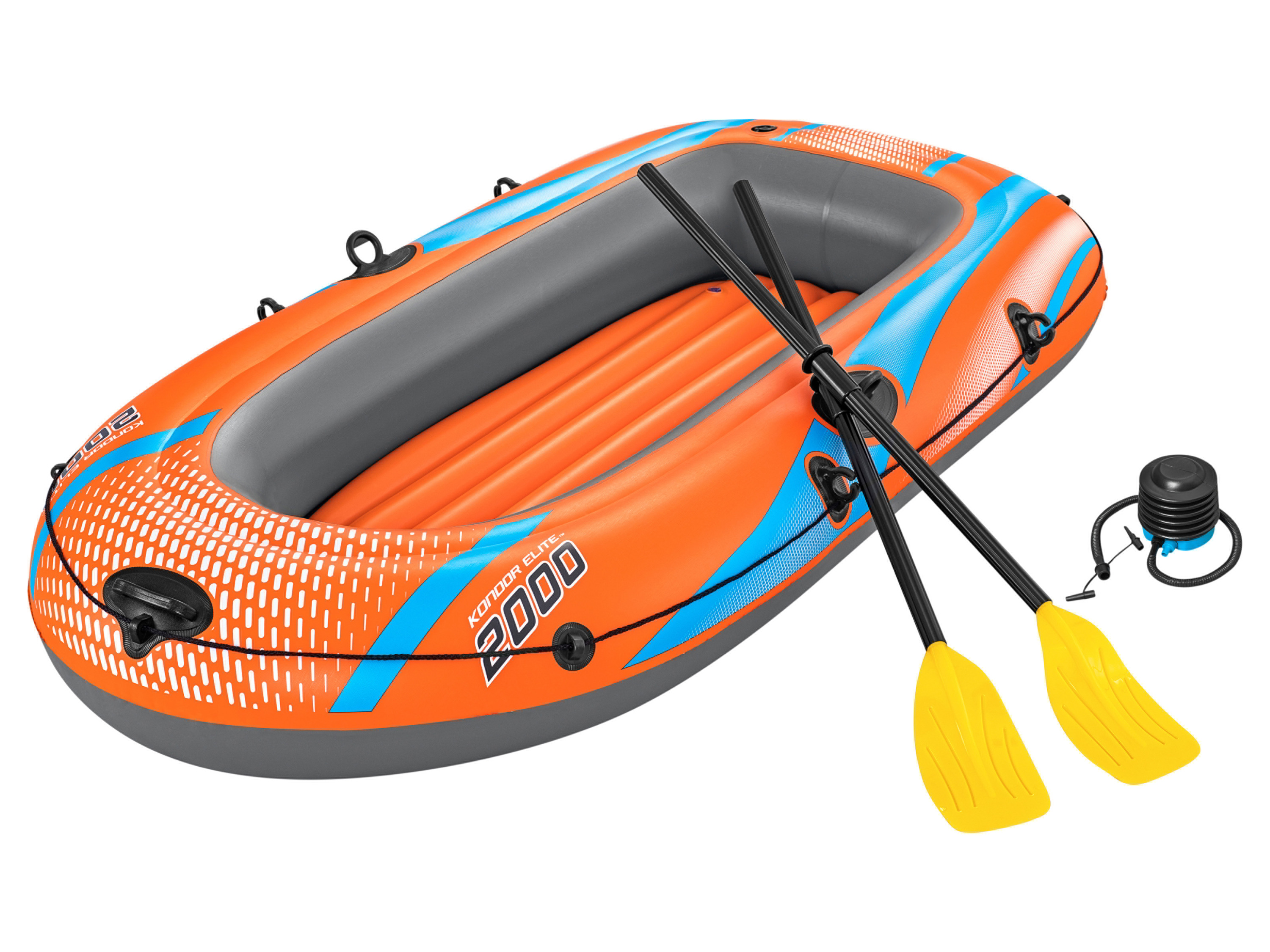 Bestway Ponton 2-osobowy Kondor Elite z akcesoriami