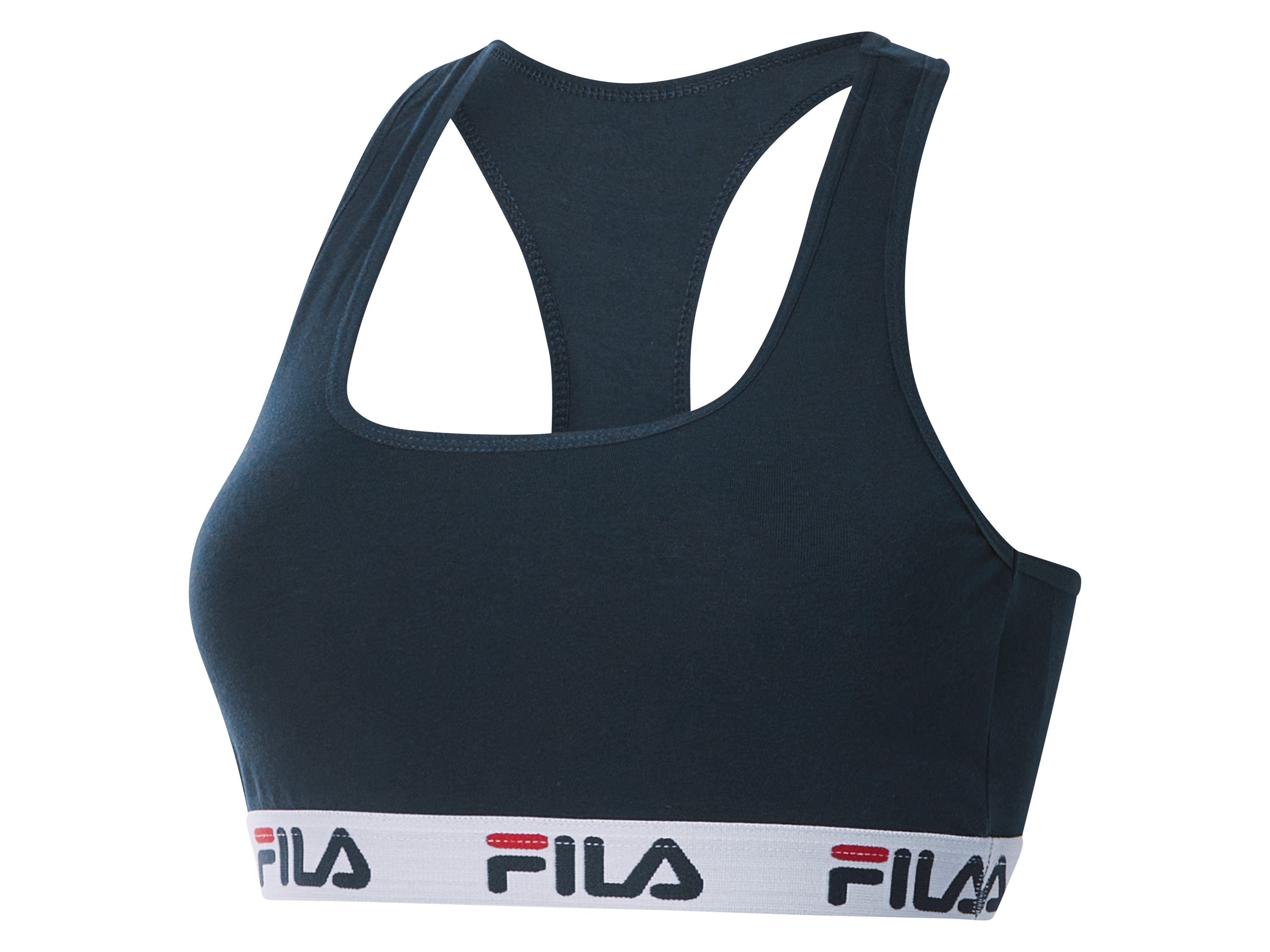 Fila Biustonosz sportowy damski Granatowy, S