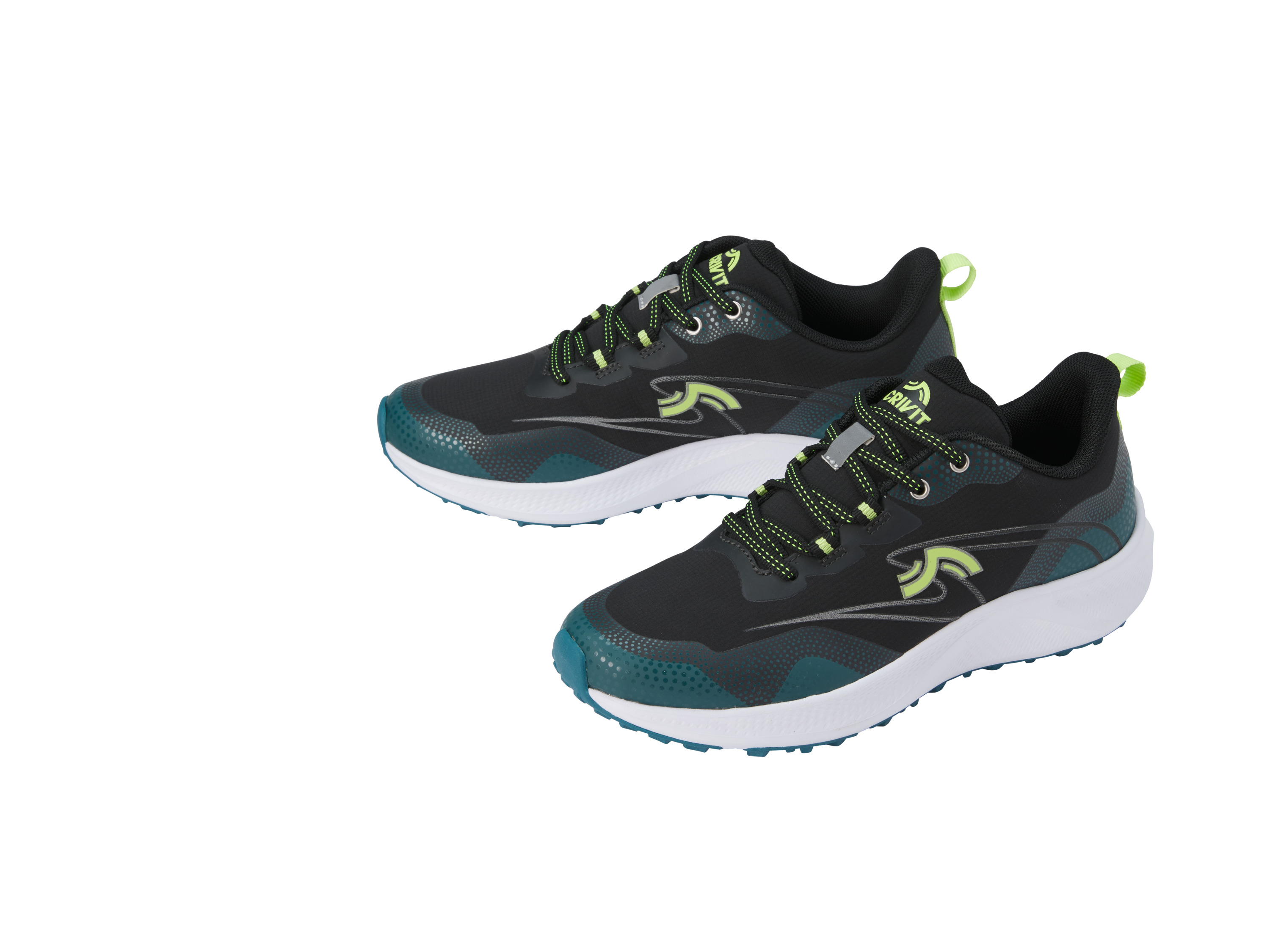 Crivit Buty damskie do biegania wodoodporne Czarny/ niebieski, 40